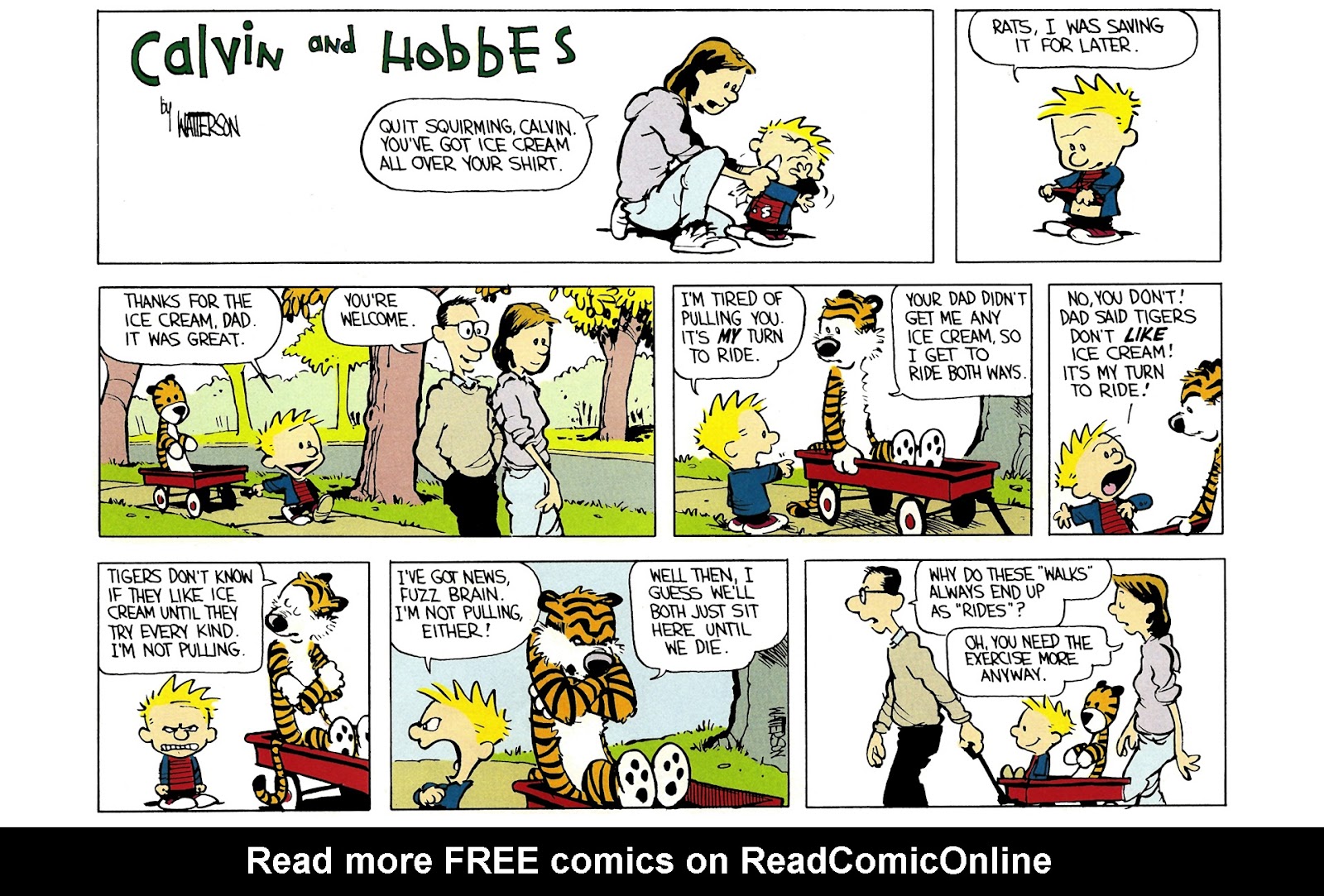 Calvin hobbes online