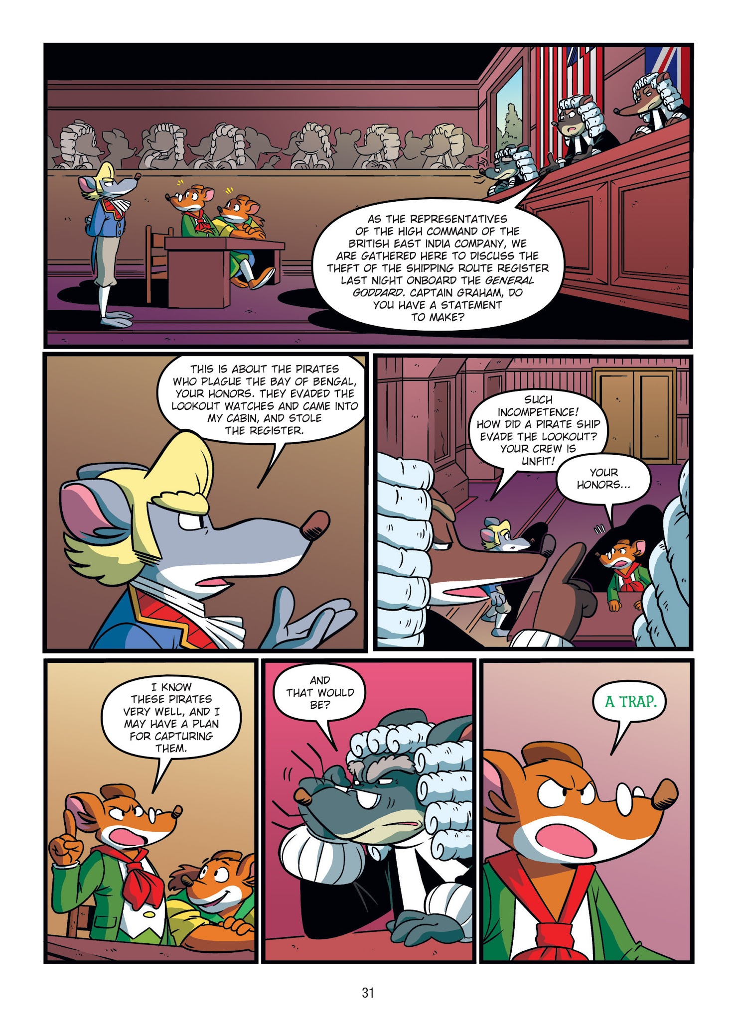 Read online Geronimo Stilton comic -  Issue # TPB 17 - 32