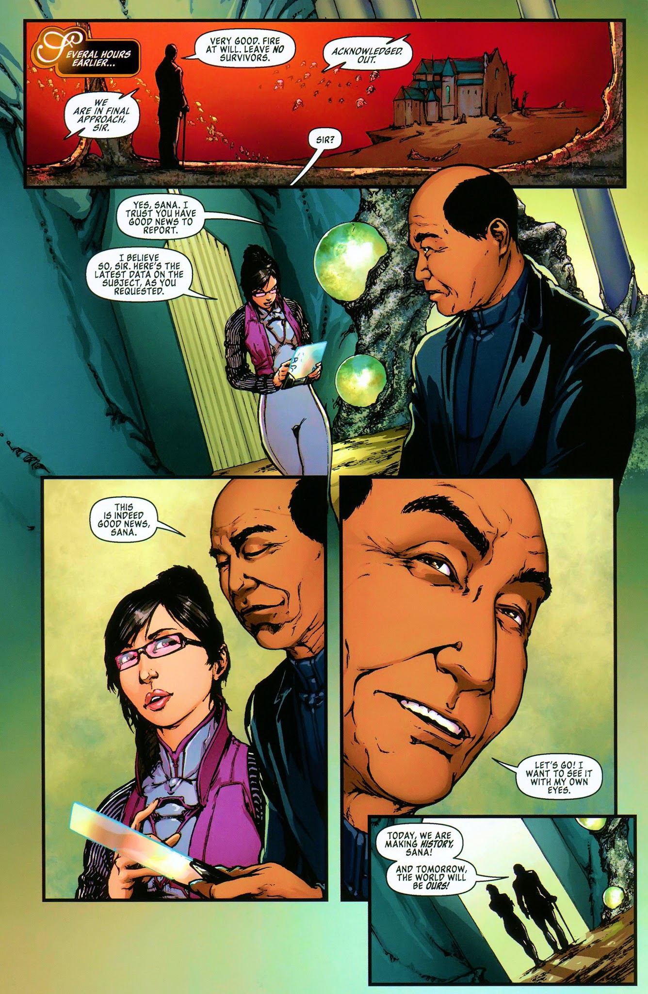 Read online Michael Turner's Fathom comic -  Issue #8 - 7
