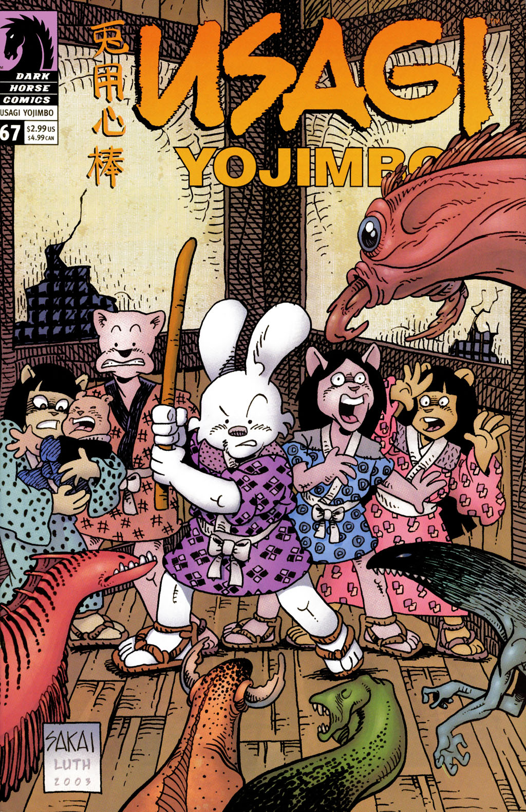 Read online Usagi Yojimbo (1996) comic -  Issue #67 - 1