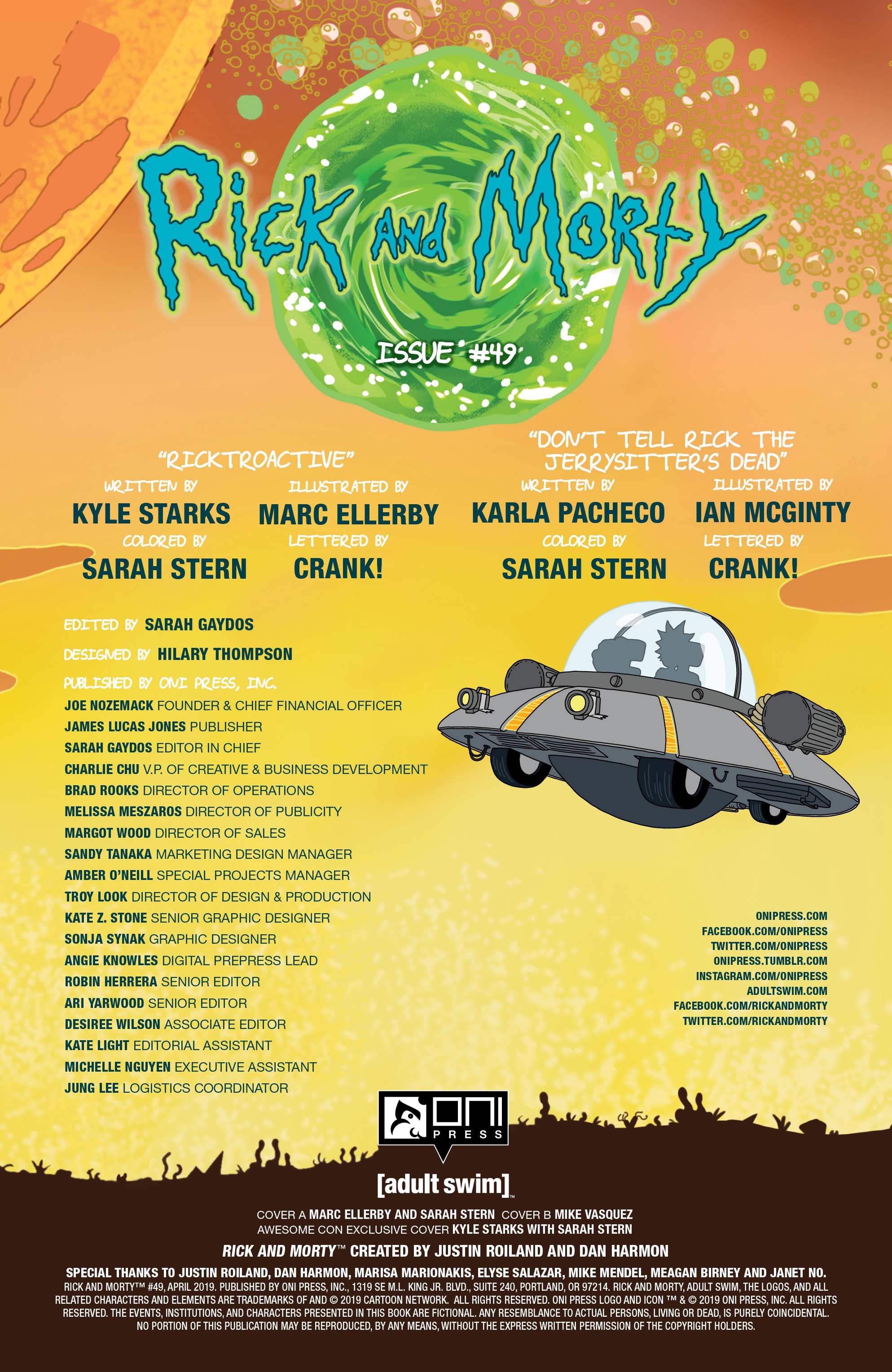 Read online Rick and Morty comic -  Issue #49 - 2