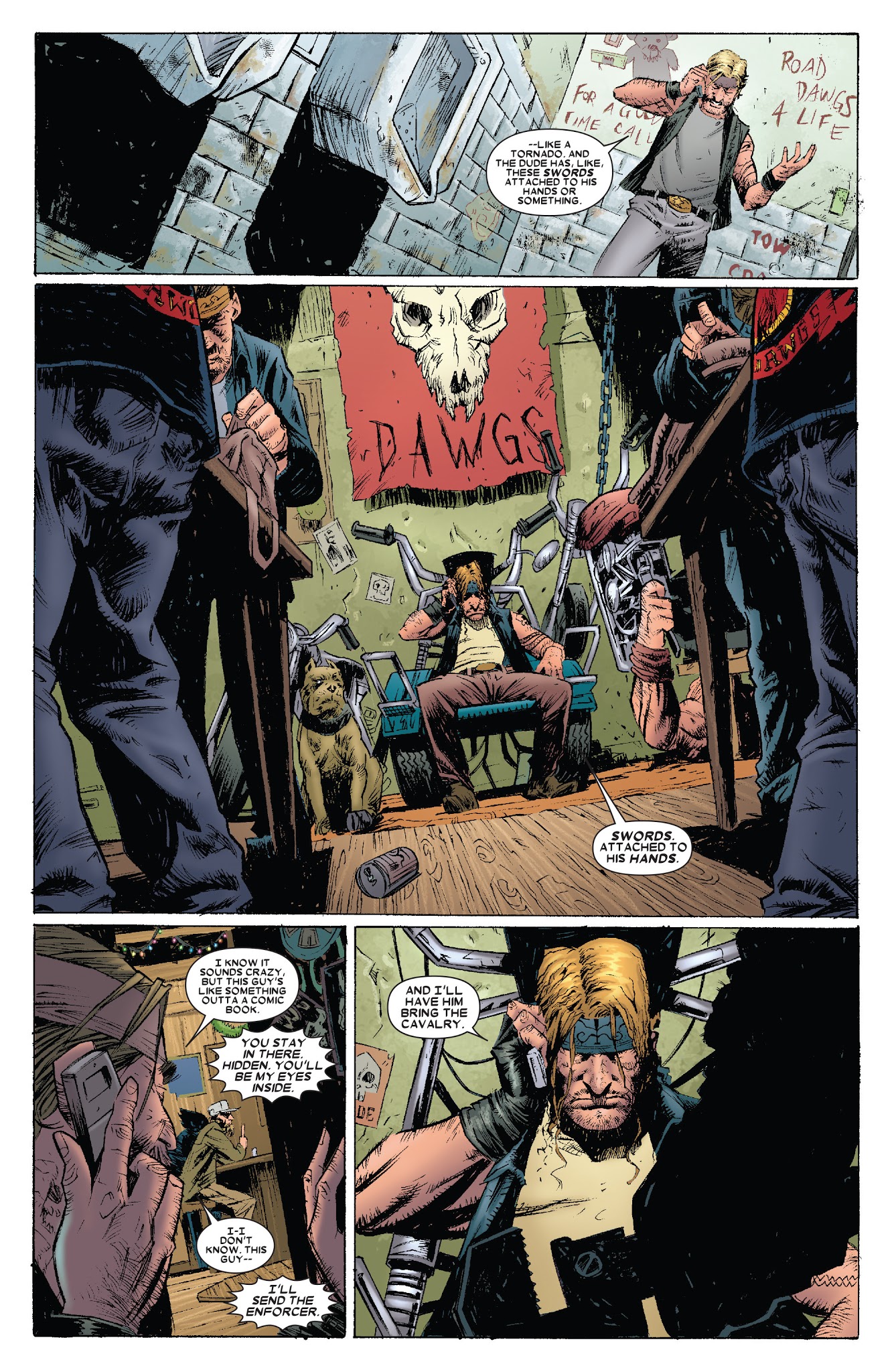 Read online Wolverine: Flies to a Spider comic -  Issue # TPB - 14