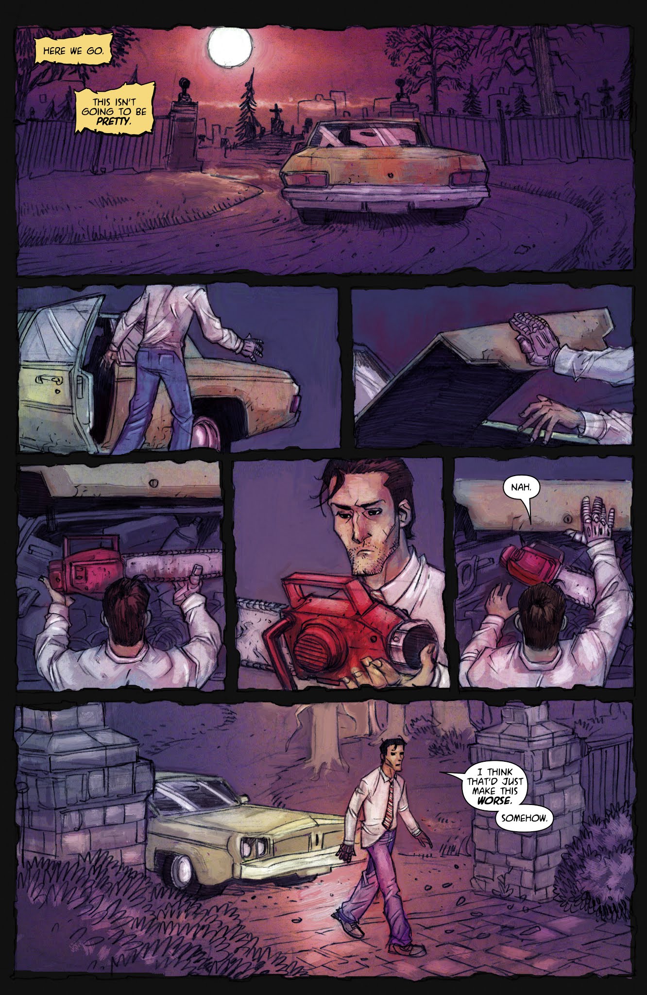 Read online Army of Darkness: Old School comic -  Issue # TPB - 83