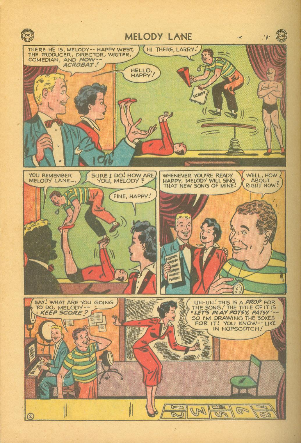 Read online Miss Melody Lane of Broadway comic -  Issue #1 - 42