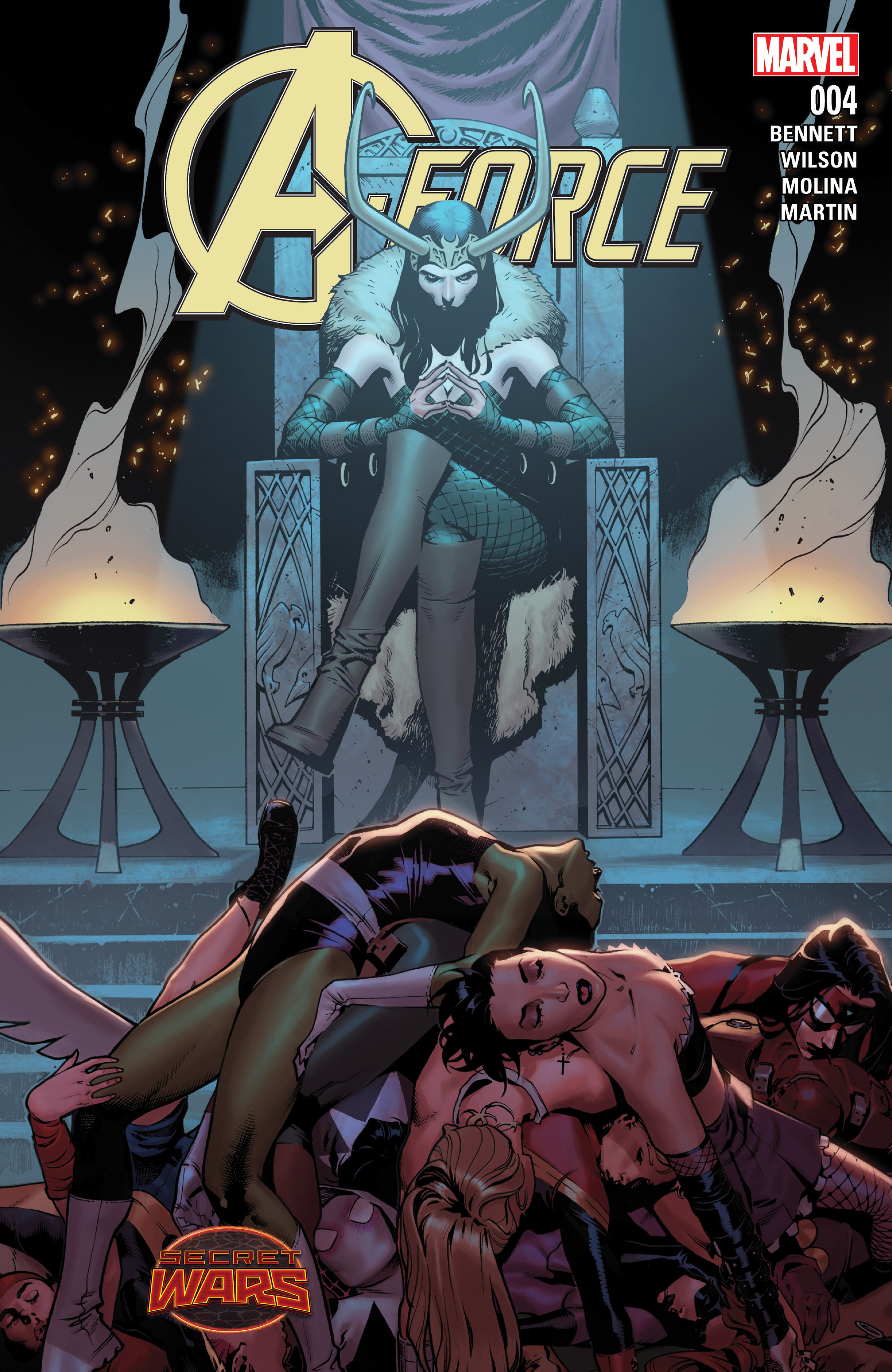 Read online A-Force (2015) comic -  Issue #4 - 1