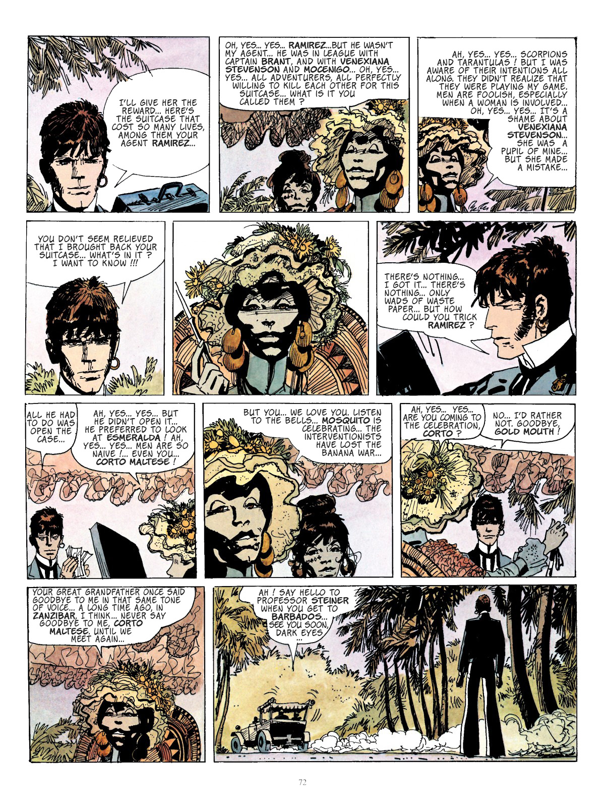 Read online Corto Maltese comic -  Issue # TPB 5 - 64