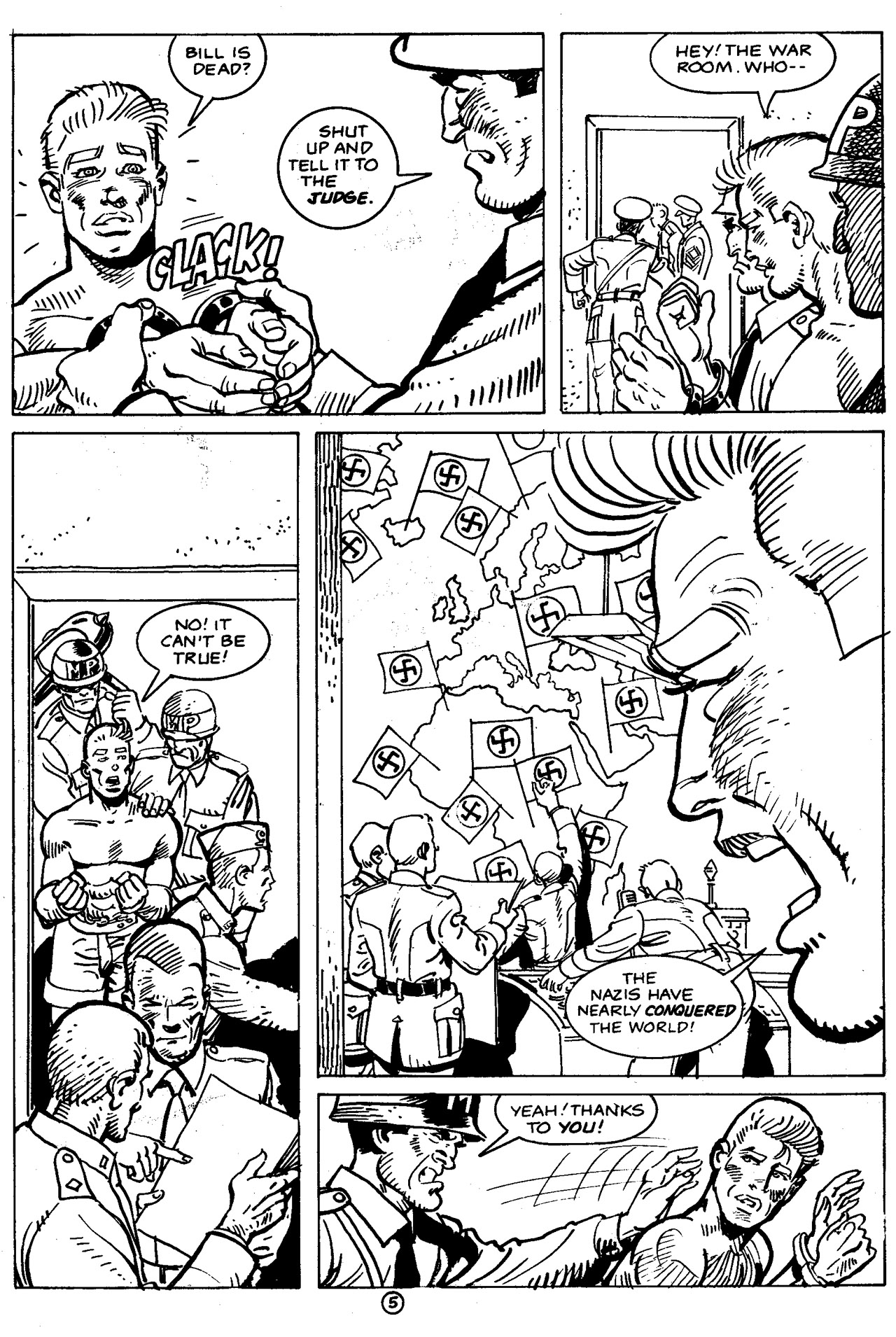 Read online Rocket Ranger comic -  Issue #5 - 7