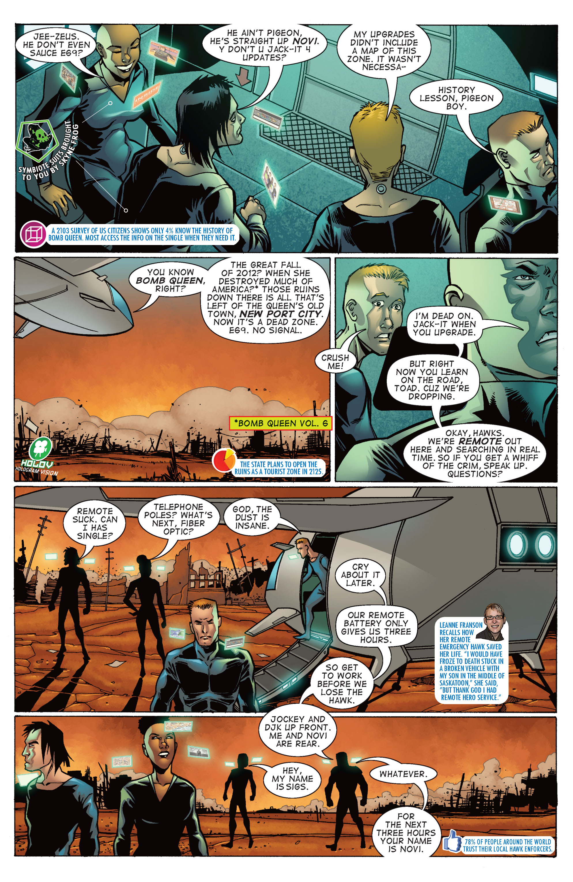 Read online Bomb Queen VII comic -  Issue #1 - 4