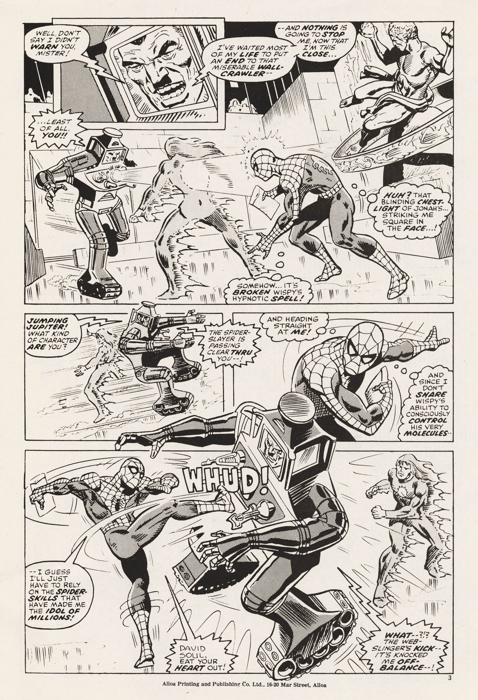 Read online Super Spider-Man and Captain Britain comic -  Issue #245 - 3