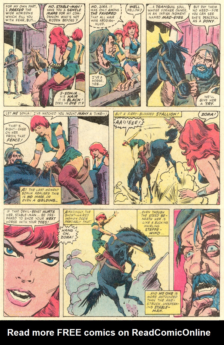 Read online Red Sonja (2nd Series) comic -  Issue #1 - 4