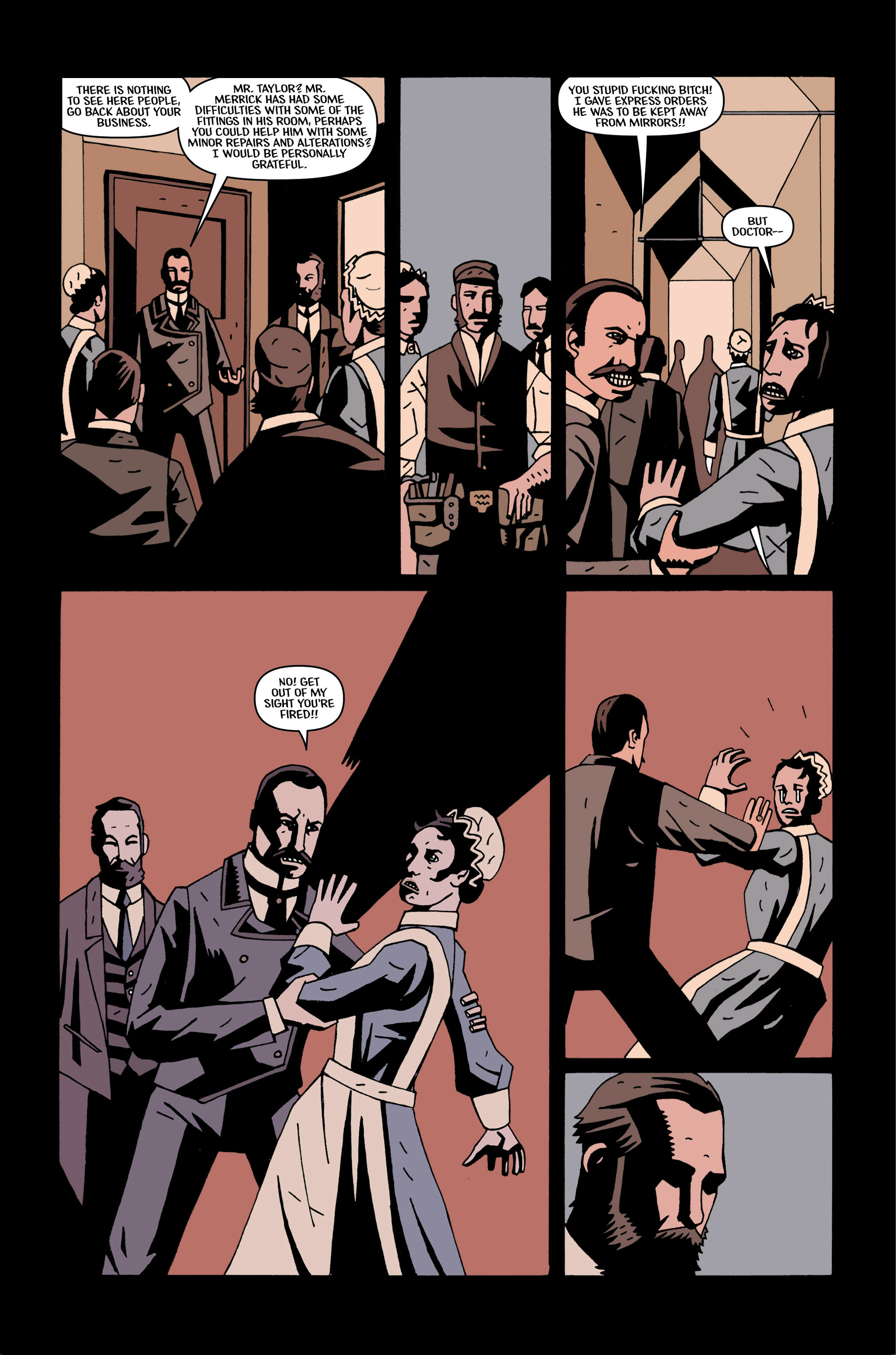 Read online Merrick: The Sensational Elephantman comic -  Issue #3 - 10