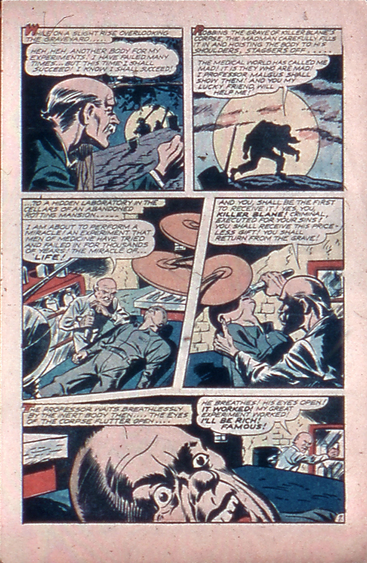 Read online Mystic Comics (1944) comic -  Issue #4 - 9