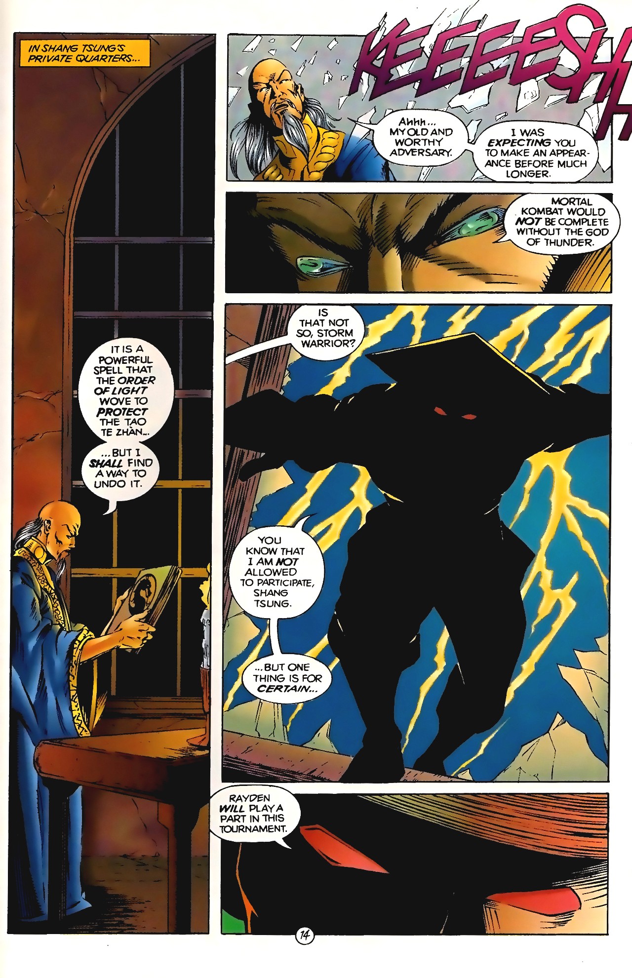 Read online Mortal Kombat (1994) comic -  Issue #2 - 15