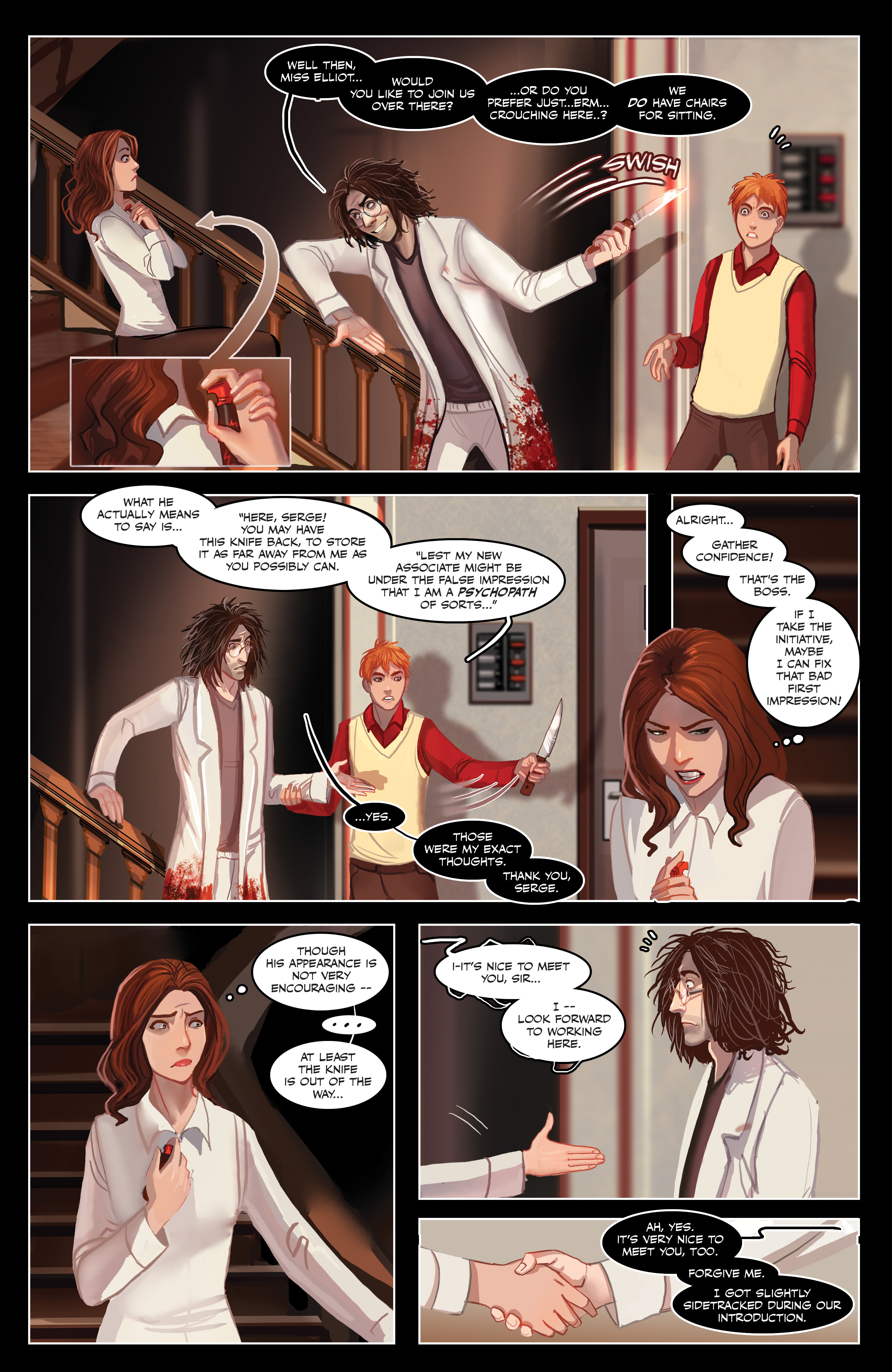 Read online Blood Stain comic -  Issue # TPB 2 - 49