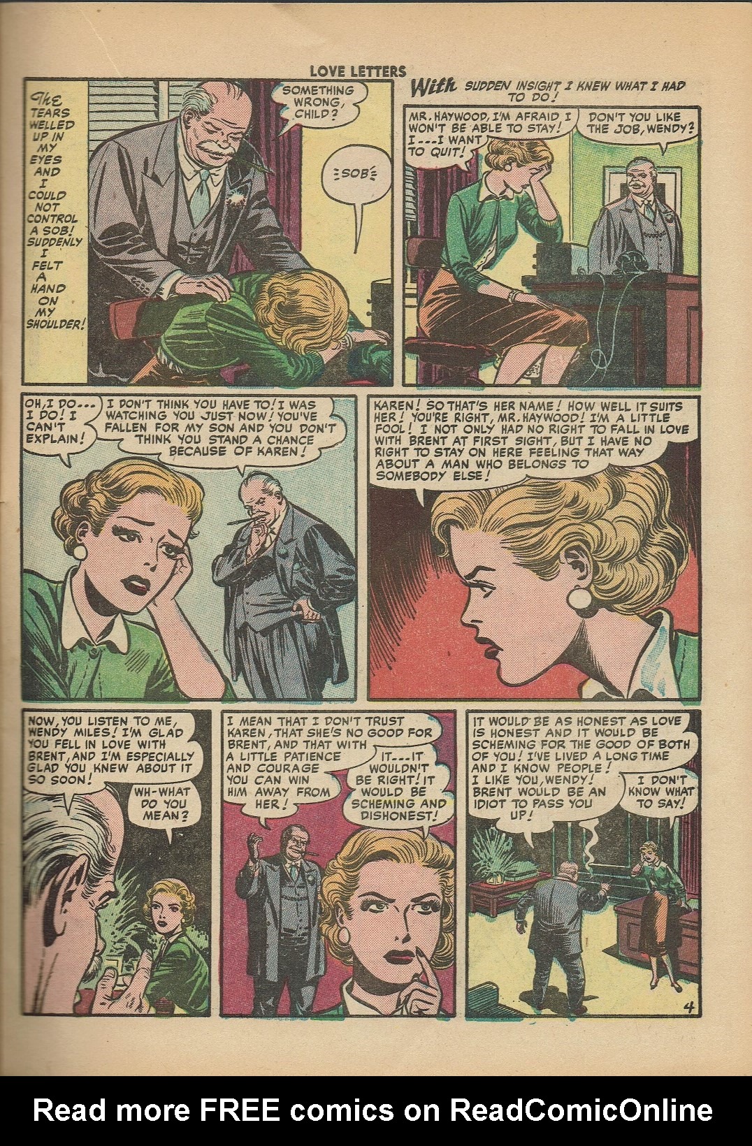 Read online Love Letters comic -  Issue #13 - 15