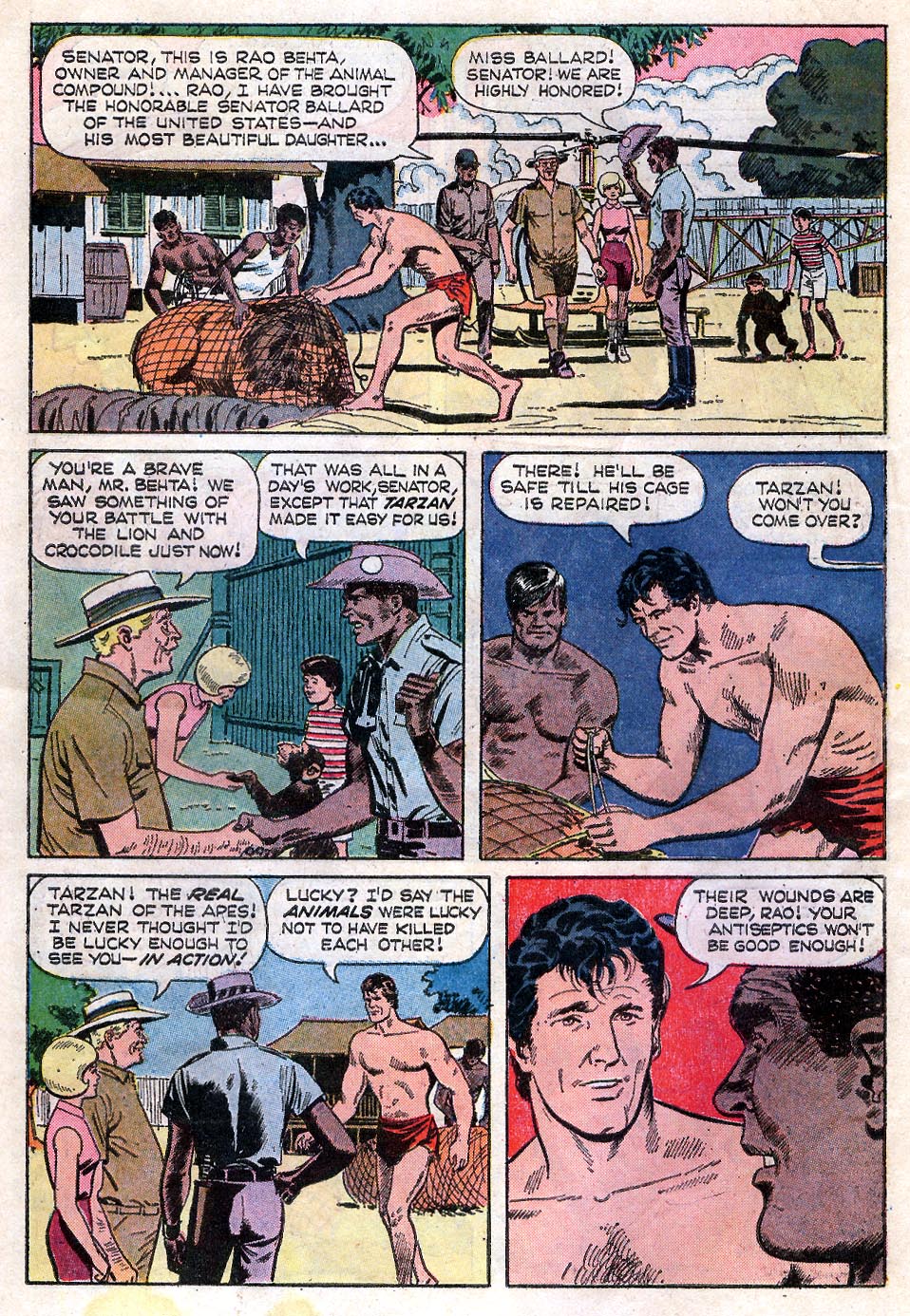 Read online Tarzan (1962) comic -  Issue #165 - 6