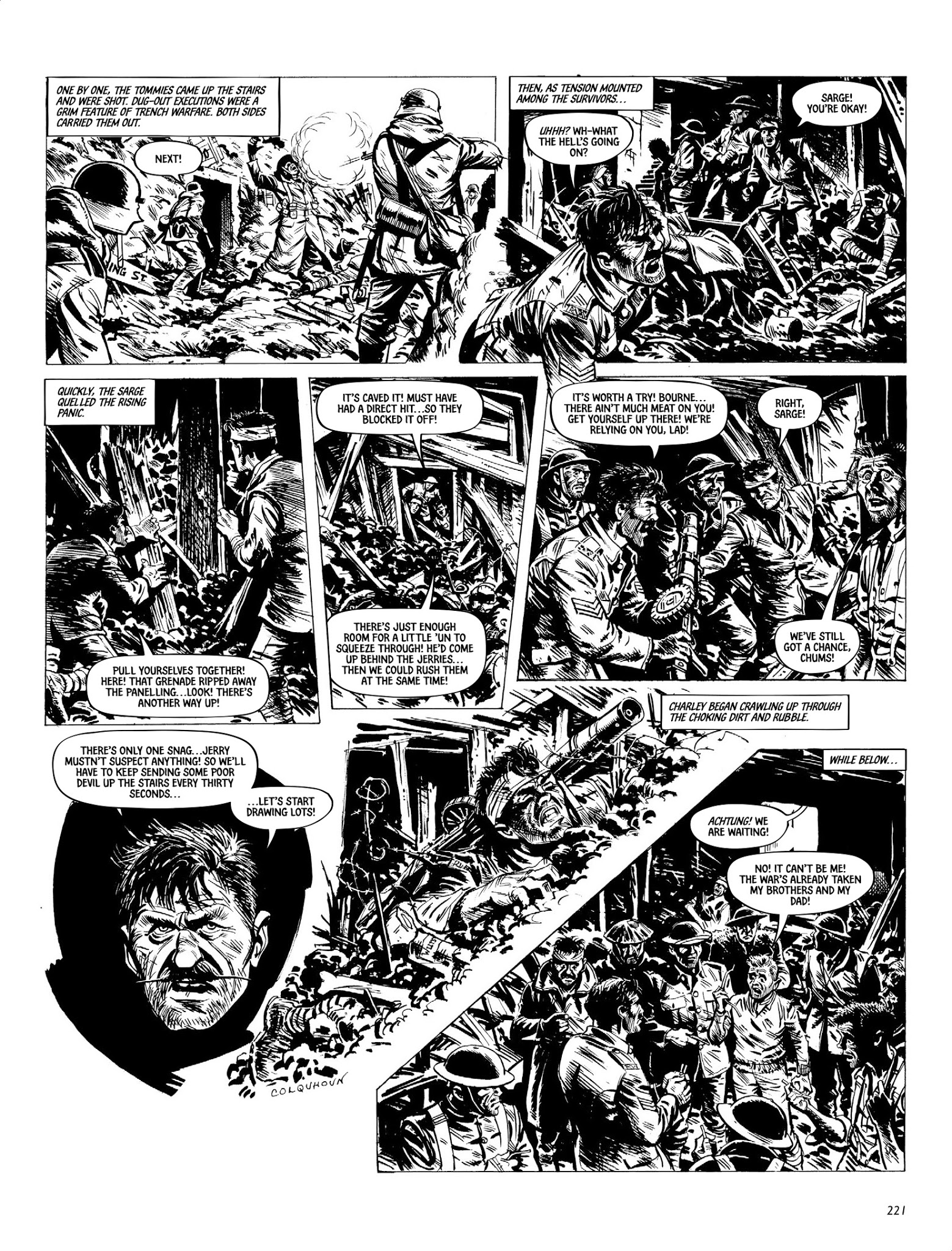 Read online Charley's War: The Definitive Collection comic -  Issue # TPB - 221