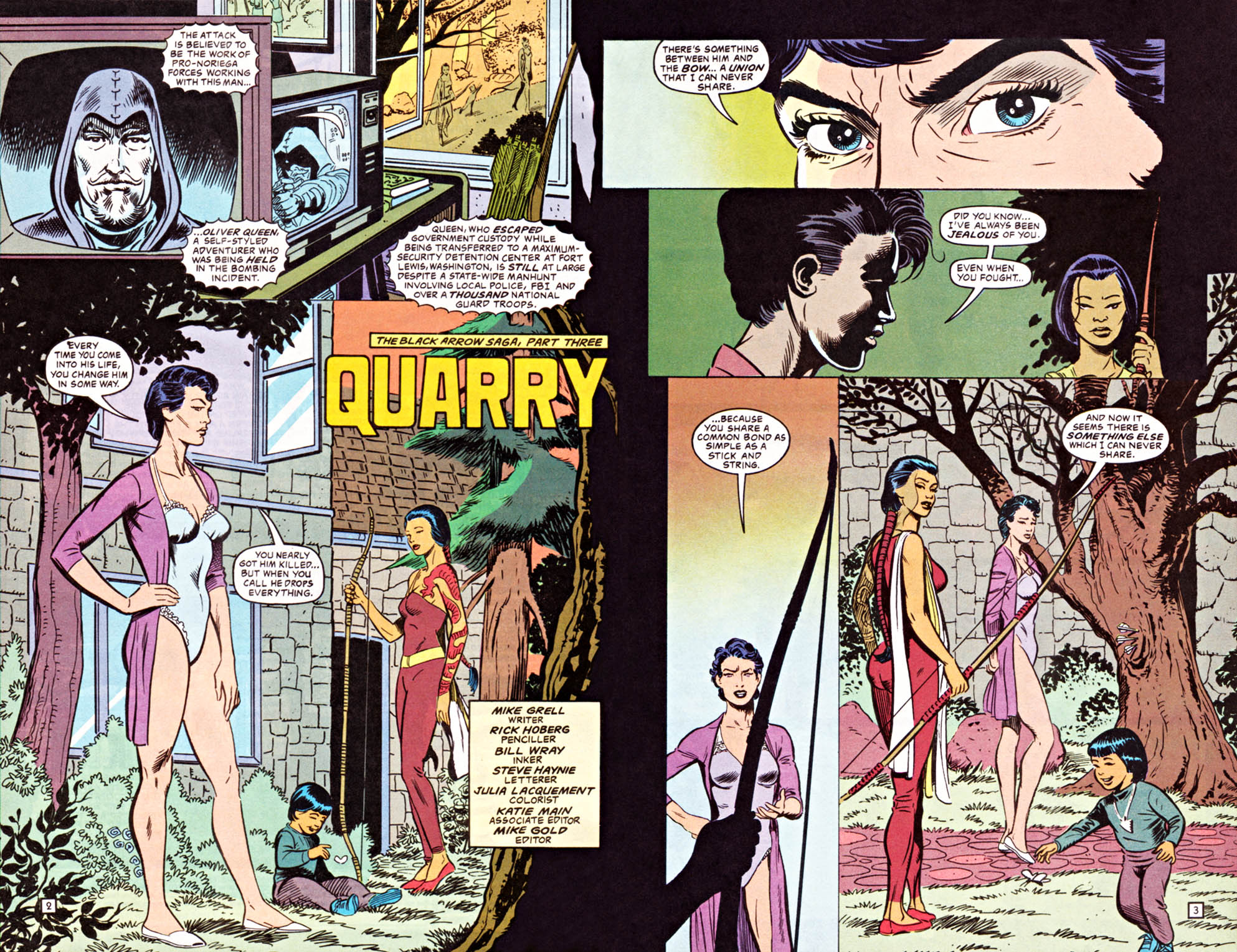 Read online Green Arrow (1988) comic -  Issue #37 - 3