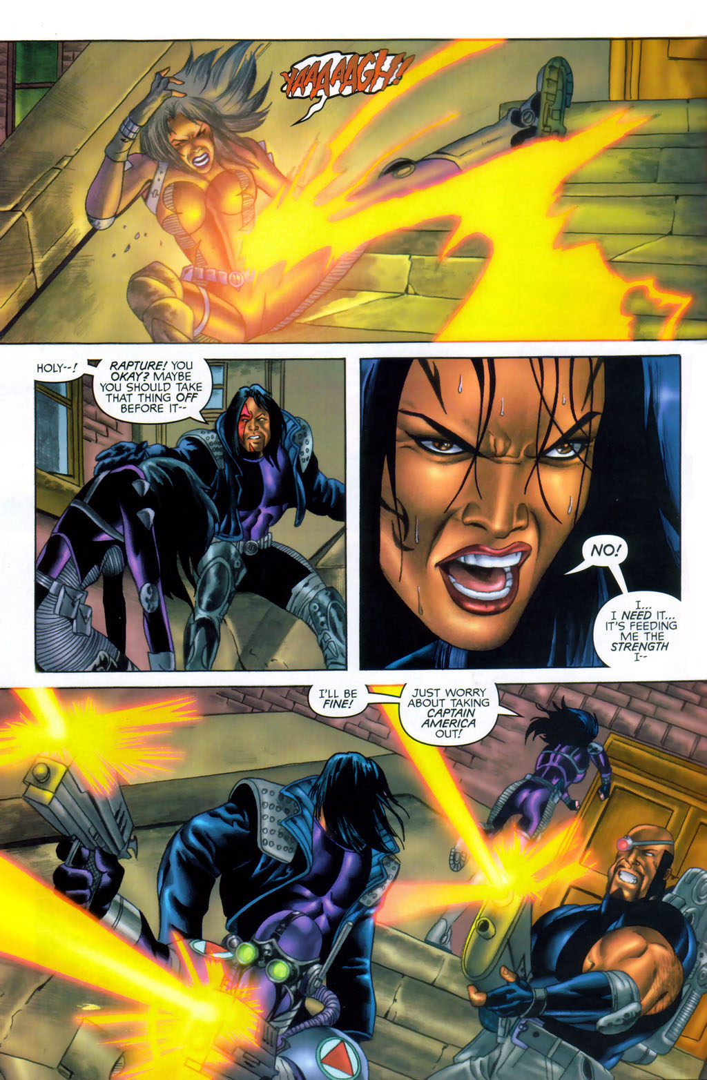 Read online Wolverine/Captain America comic -  Issue #3 - 7