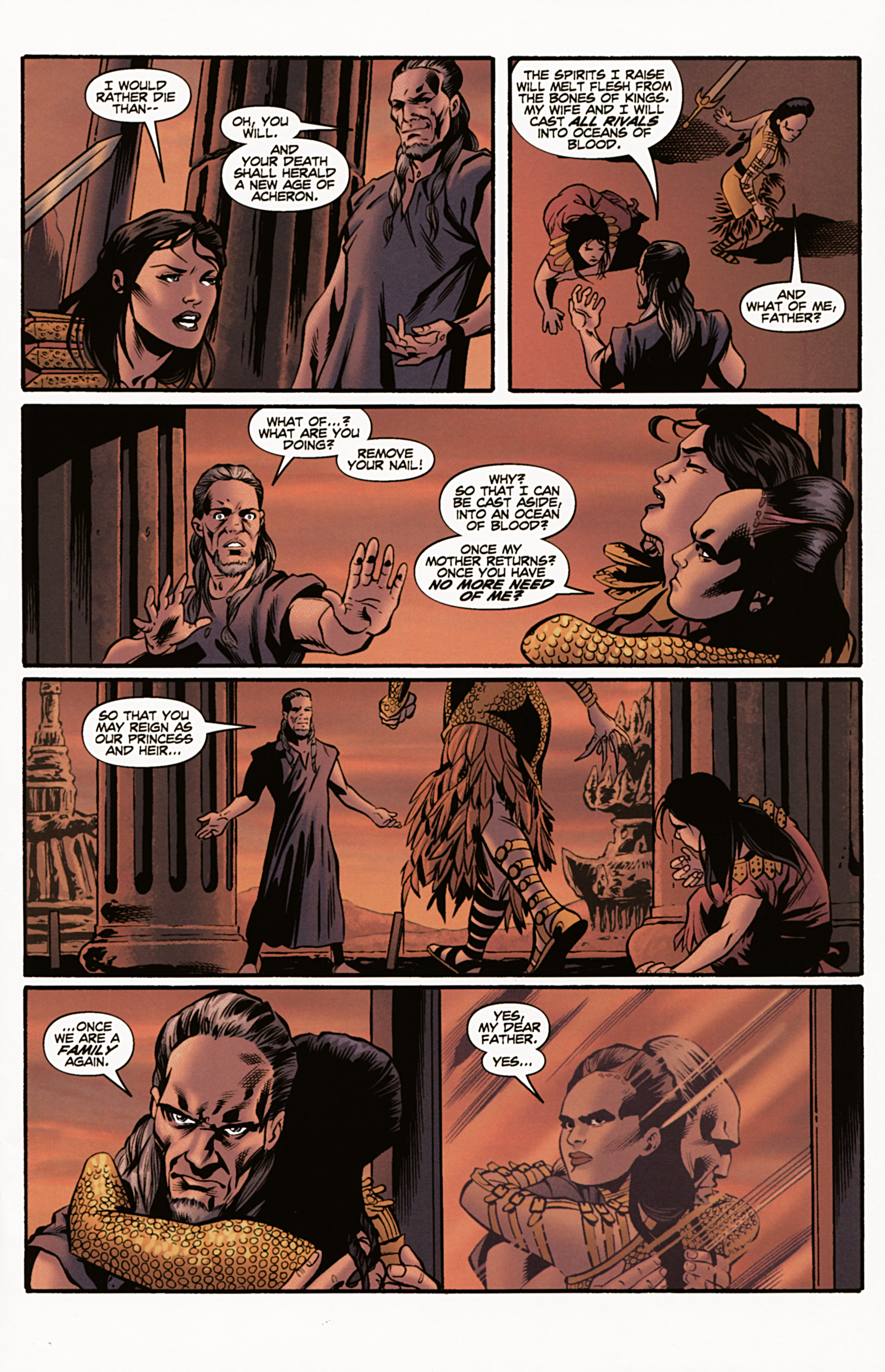 Read online Conan the Barbarian: The Mask of Acheron comic -  Issue # Full - 44
