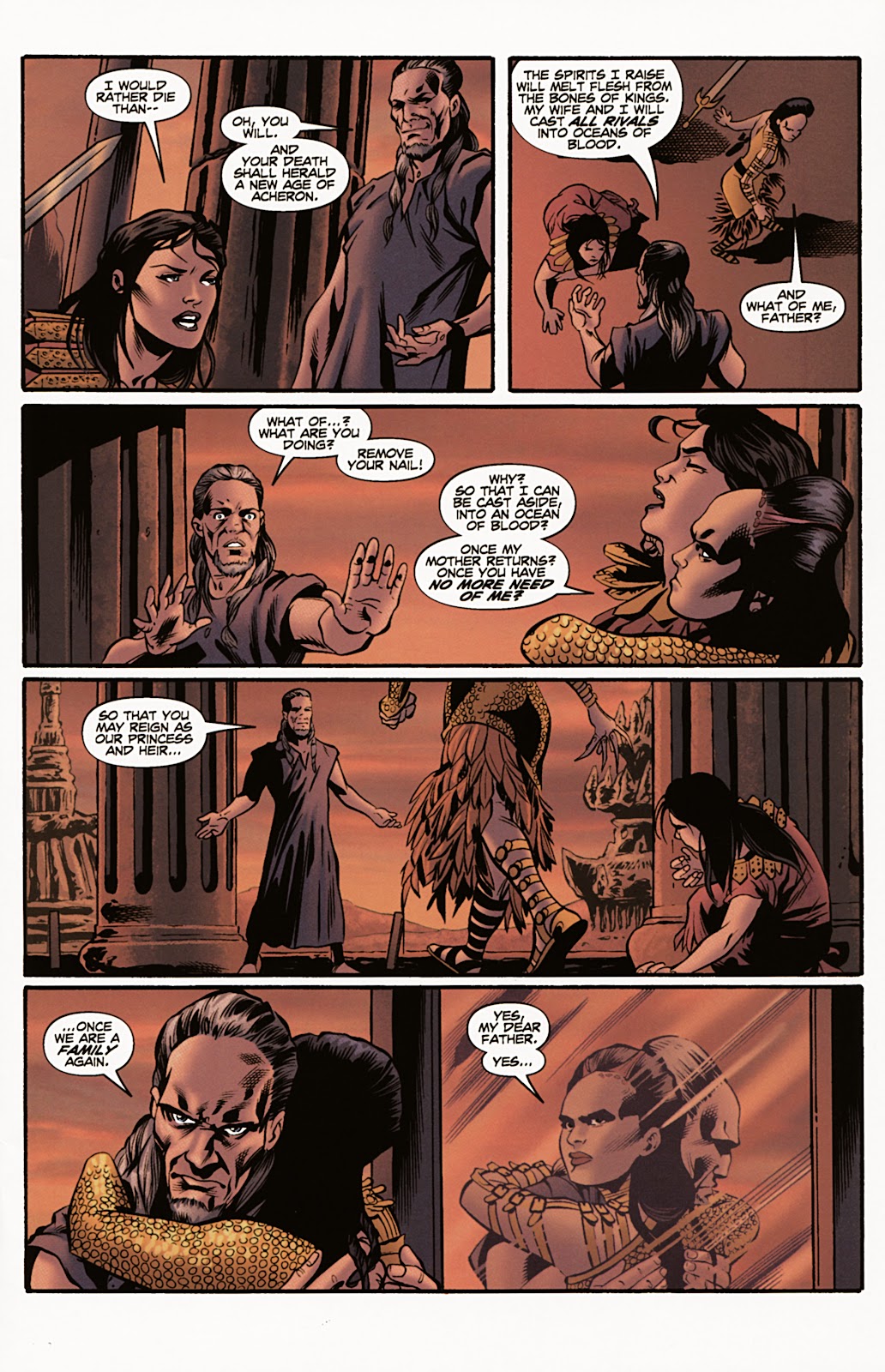 Conan the Barbarian: The Mask of Acheron issue Full - Page 44