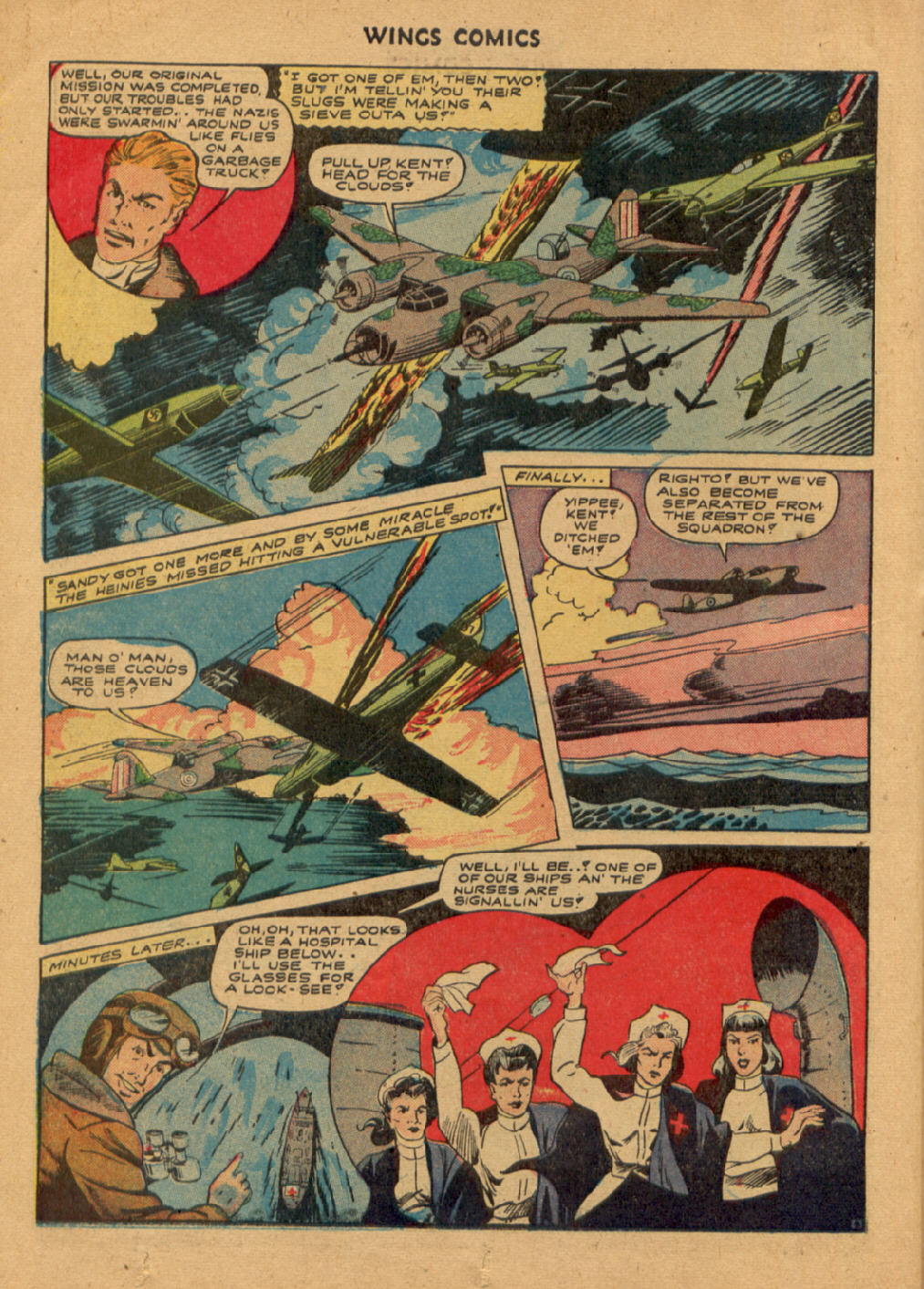 Read online Wings Comics comic -  Issue #38 - 40