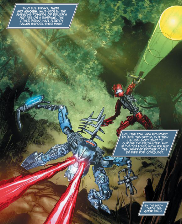 Read online Bionicle: Ignition comic -  Issue #4 - 2