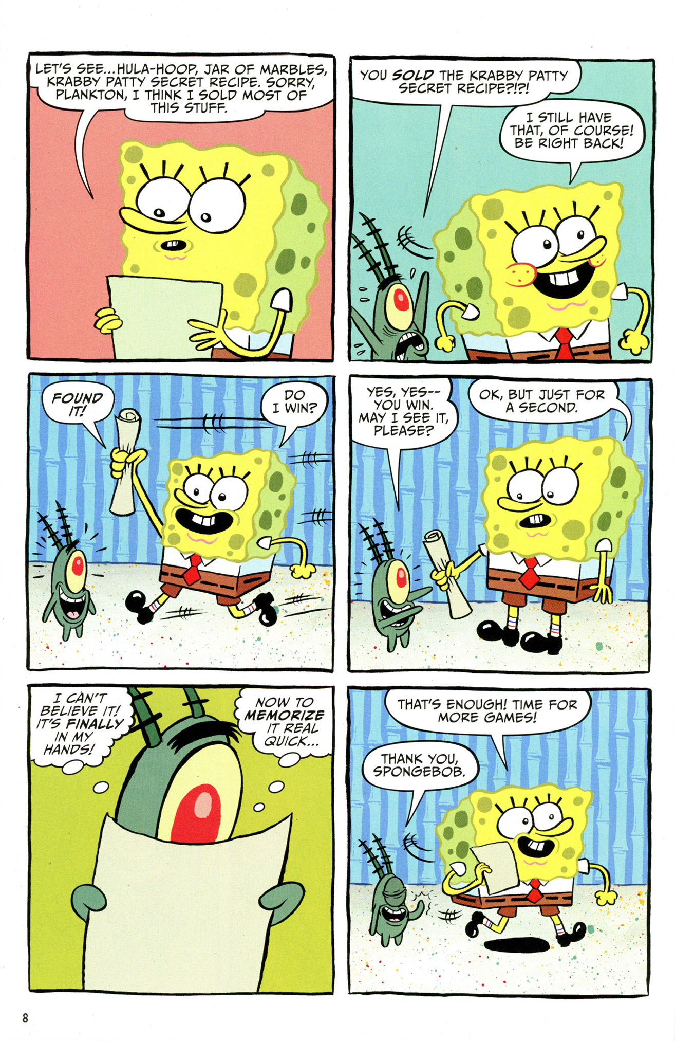 Read online SpongeBob Comics comic -  Issue #35 - 10