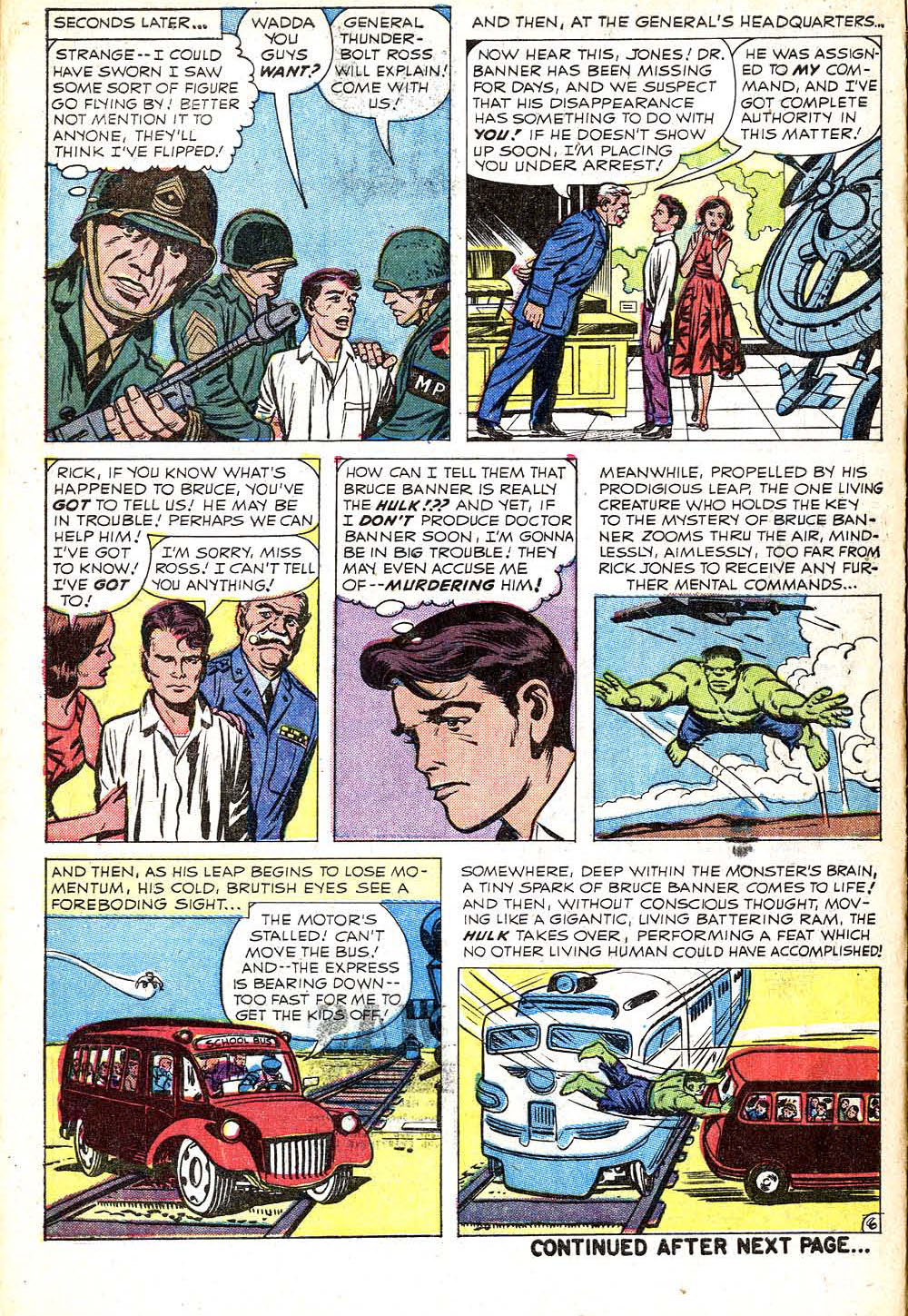 Read online The Incredible Hulk (1962) comic -  Issue #4 - 8