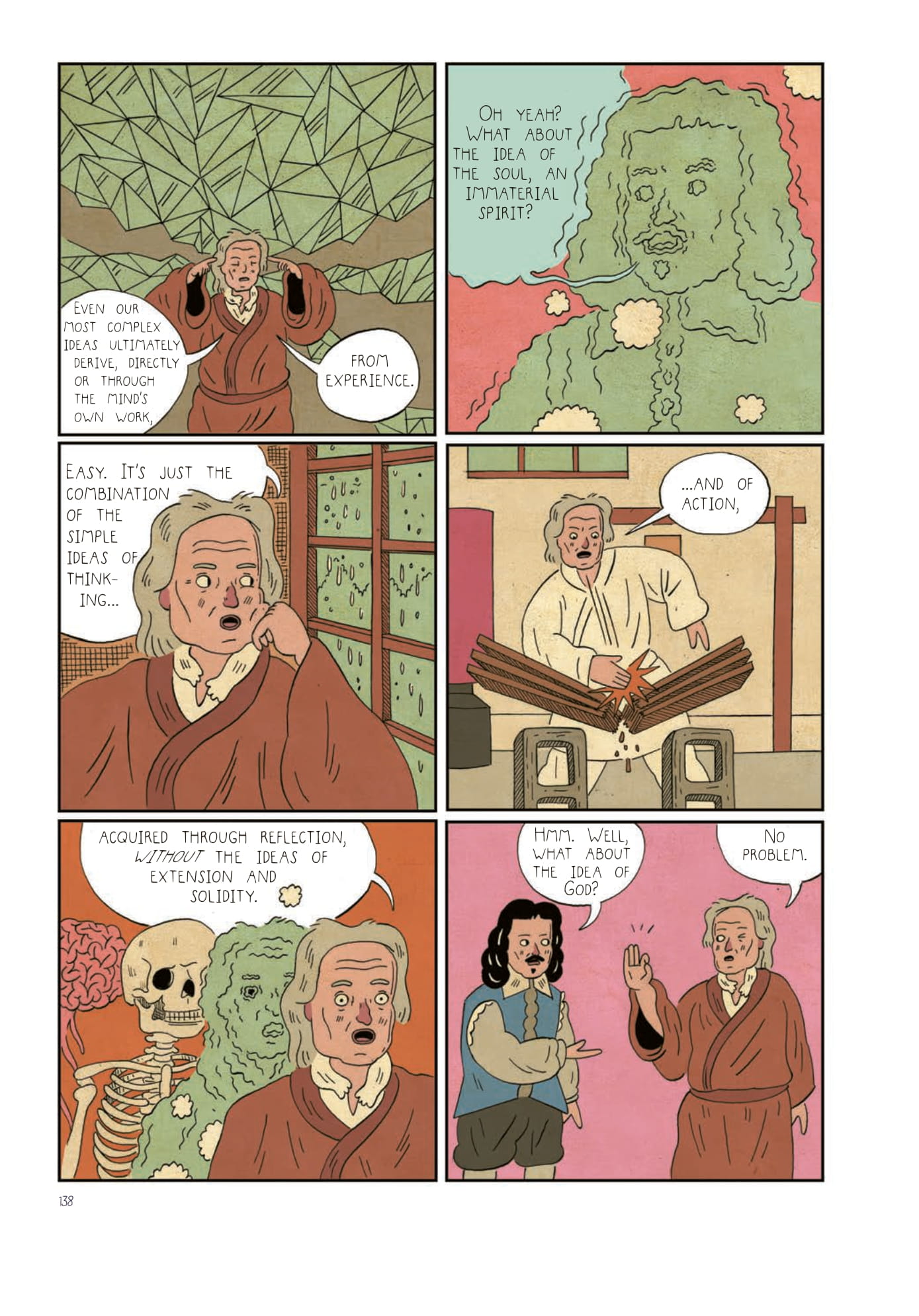 Read online Heretics!: The Wondrous (and Dangerous) Beginnings of Modern Philosophy comic -  Issue # TPB (Part 2) - 40