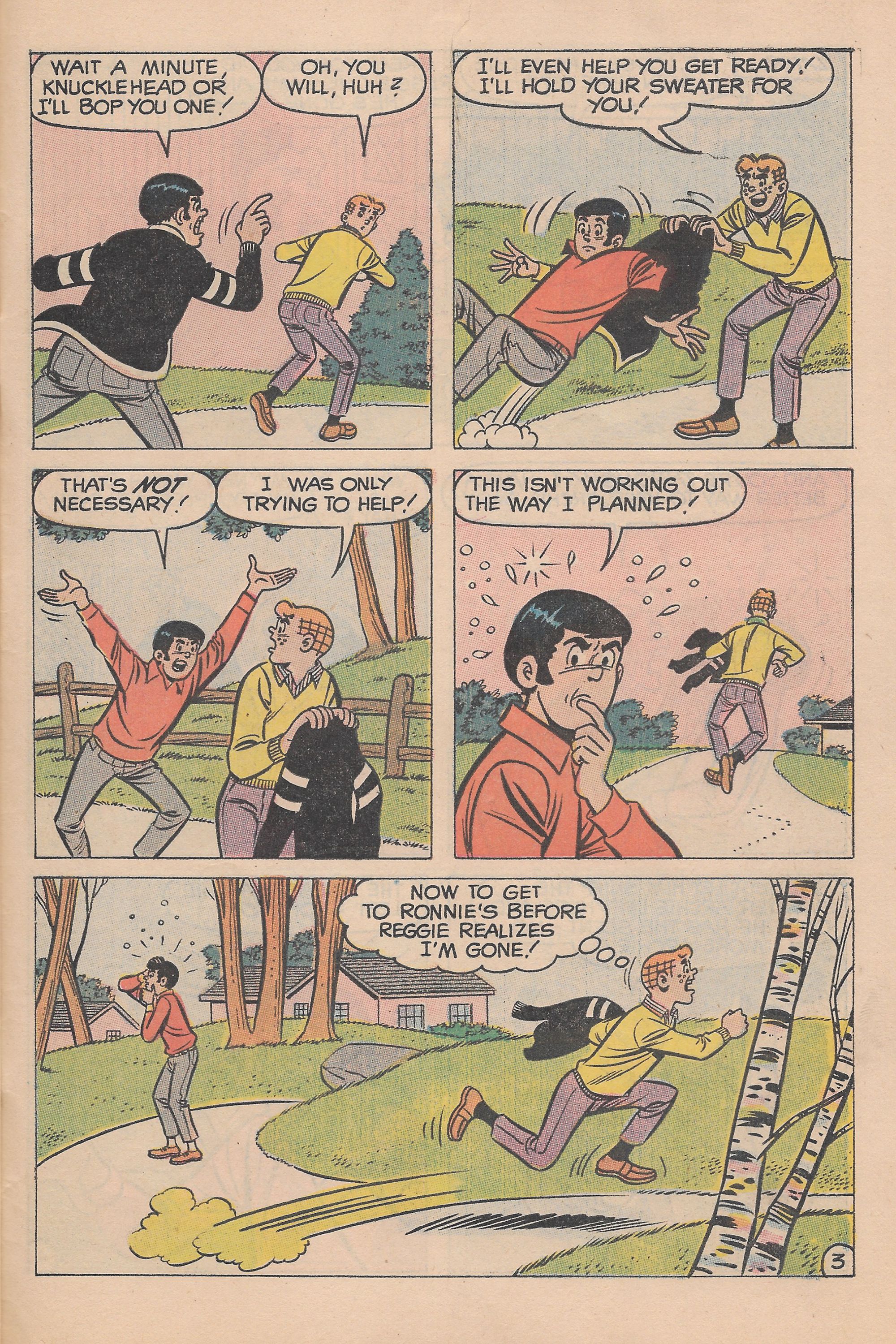 Read online Reggie and Me (1966) comic -  Issue #39 - 31