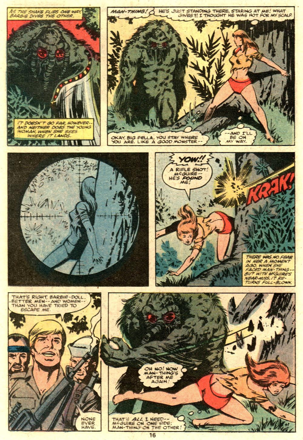 Read online Man-Thing (1979) comic -  Issue #5 - 11