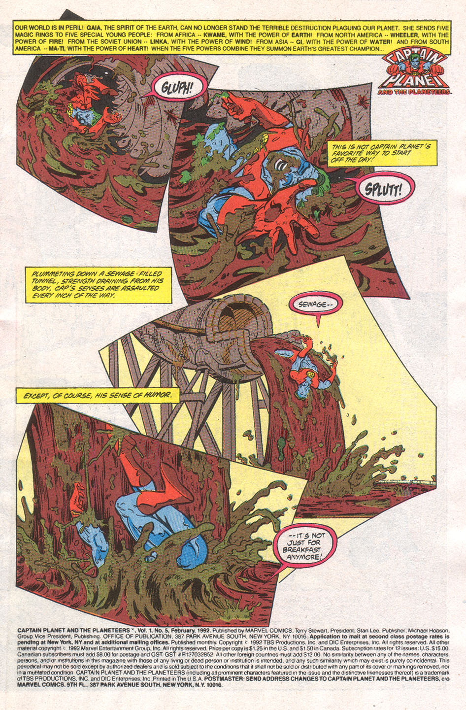 Captain Planet and the Planeteers 5 Page 2