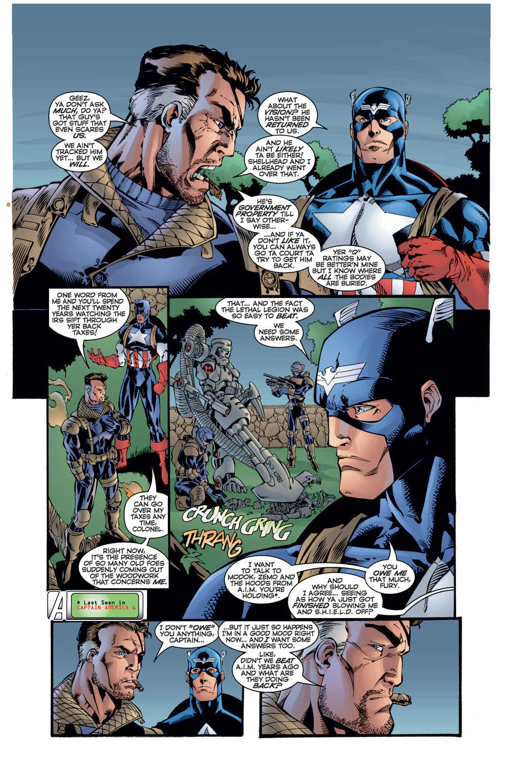 Read online Avengers (1996) comic -  Issue #8 - 11