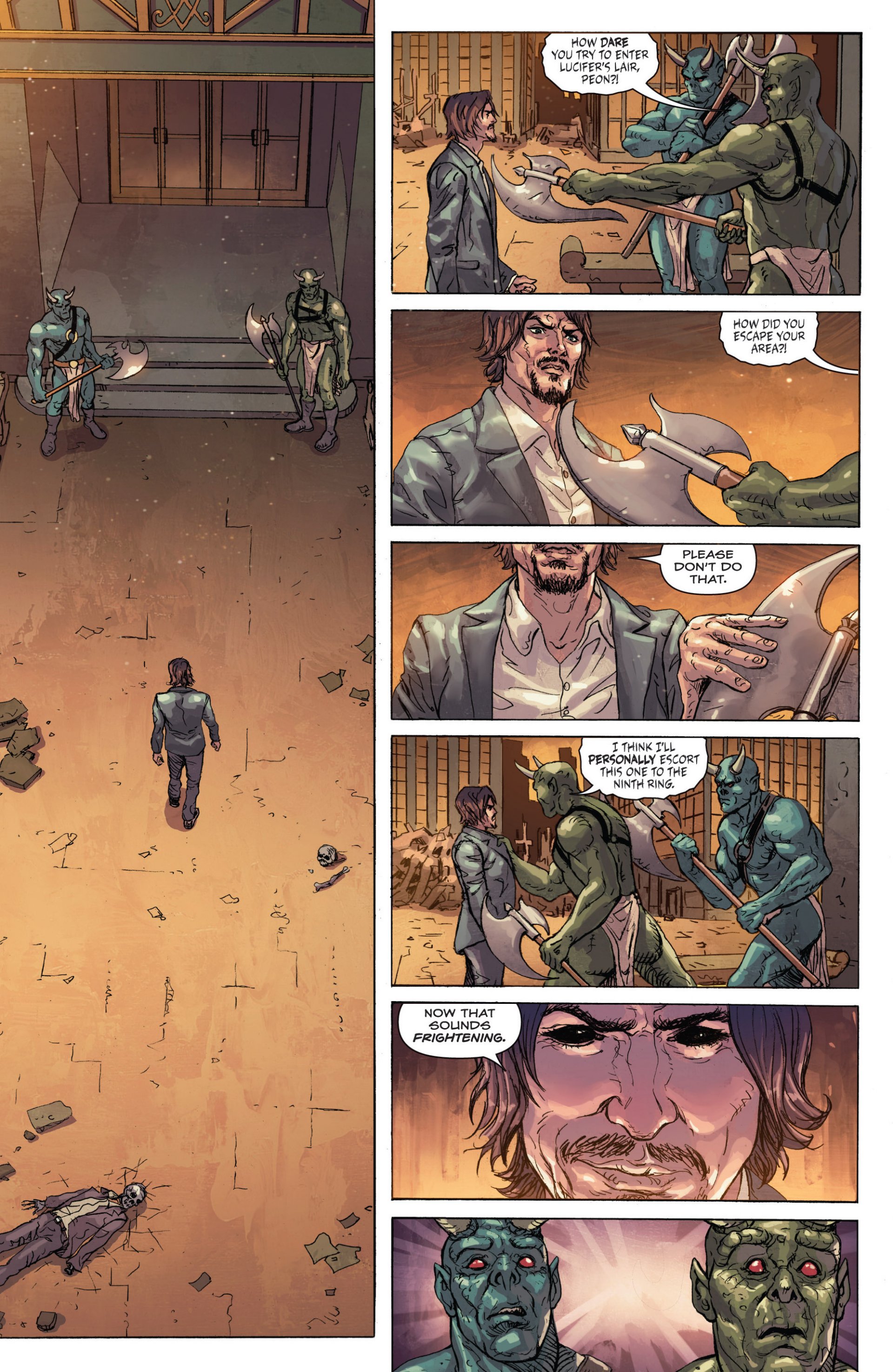 Read online Grimm Fairy Tales presents Inferno: Age of Darkness comic -  Issue # Full - 8