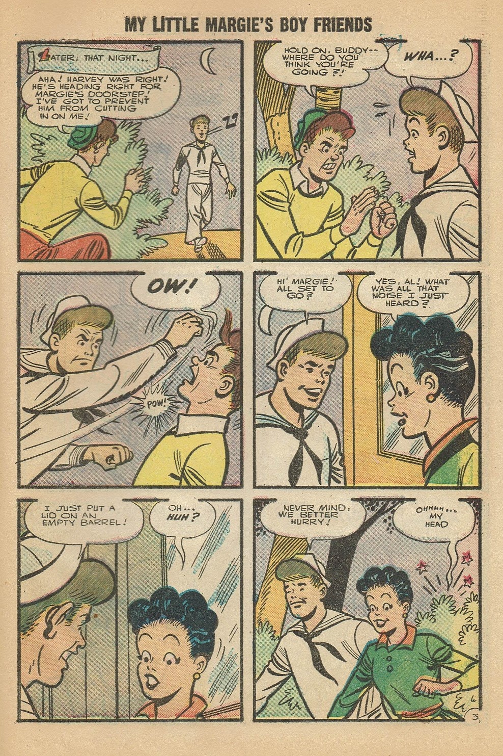 Read online My Little Margie's Boy Friends comic -  Issue #3 - 27