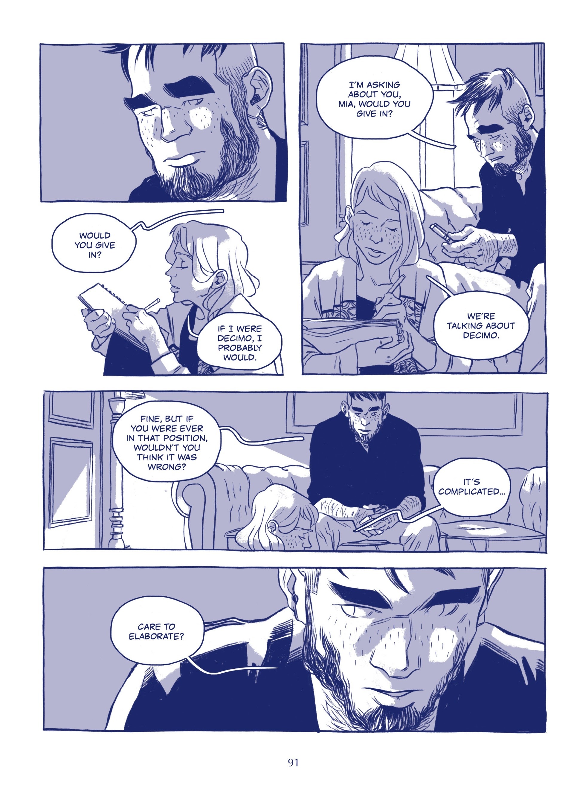 Read online Just Enough comic -  Issue # TPB (Part 1) - 93