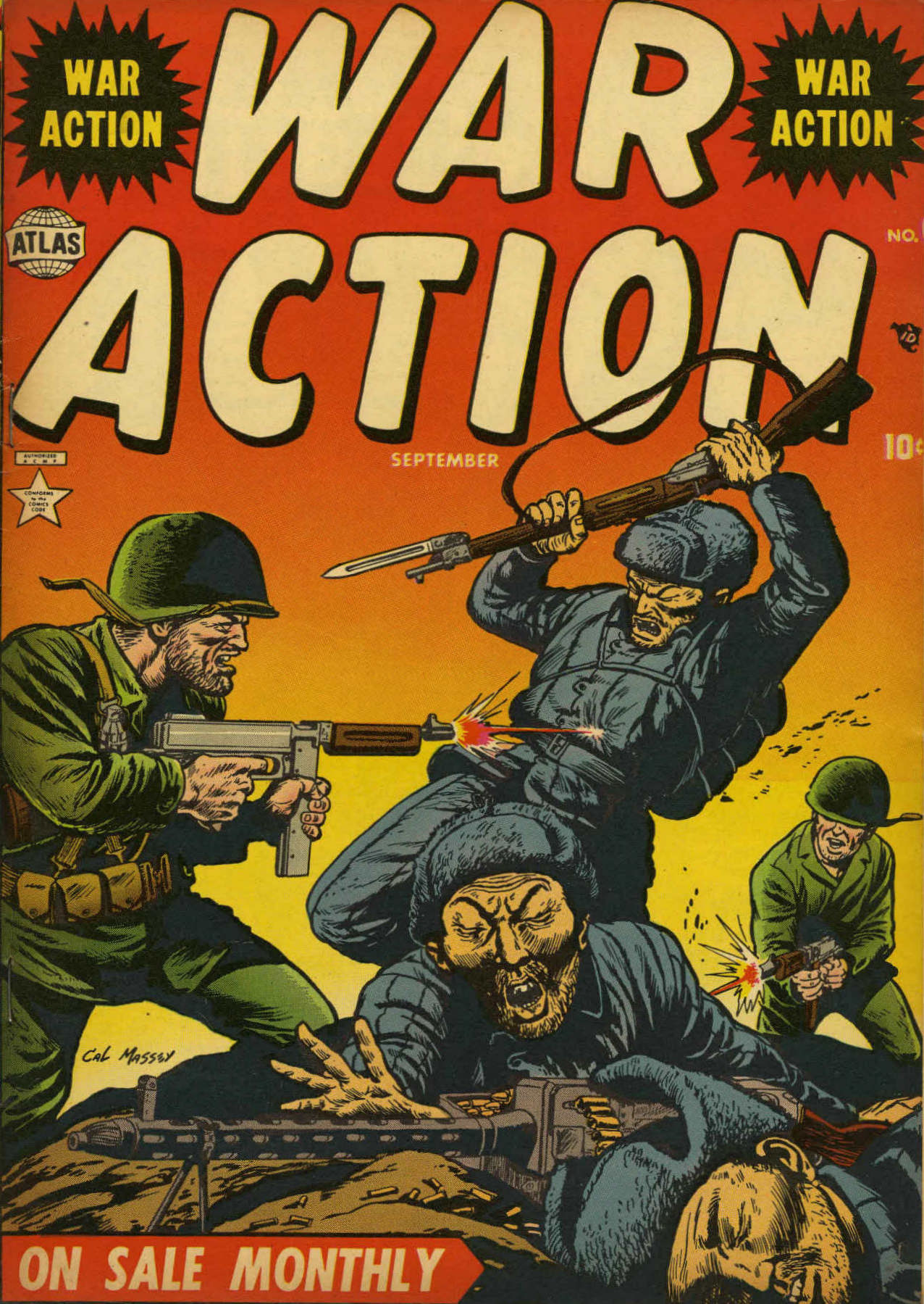 Read online War Action comic -  Issue #6 - 1