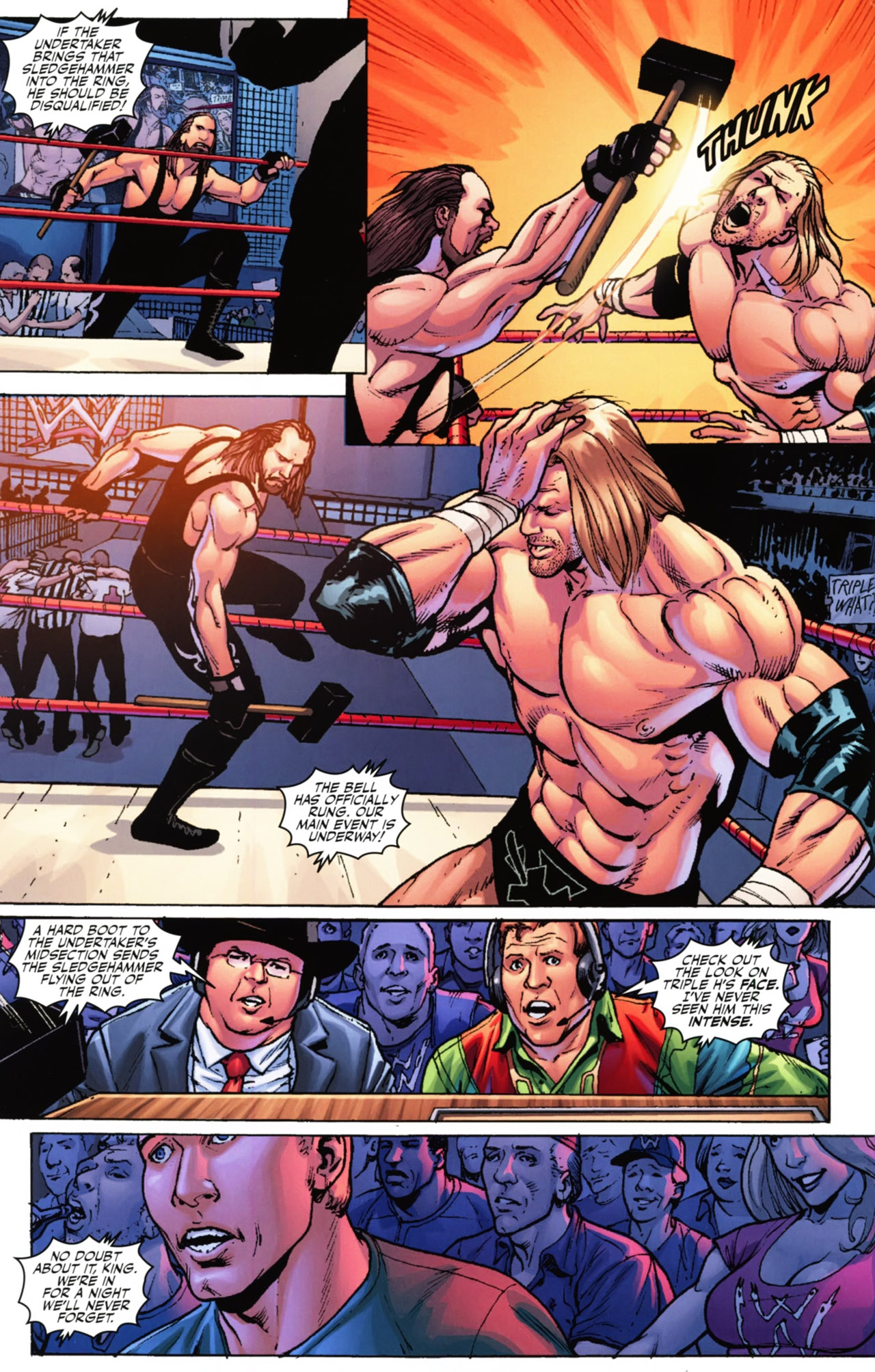 Read online WWE Heroes comic -  Issue #2 - 8