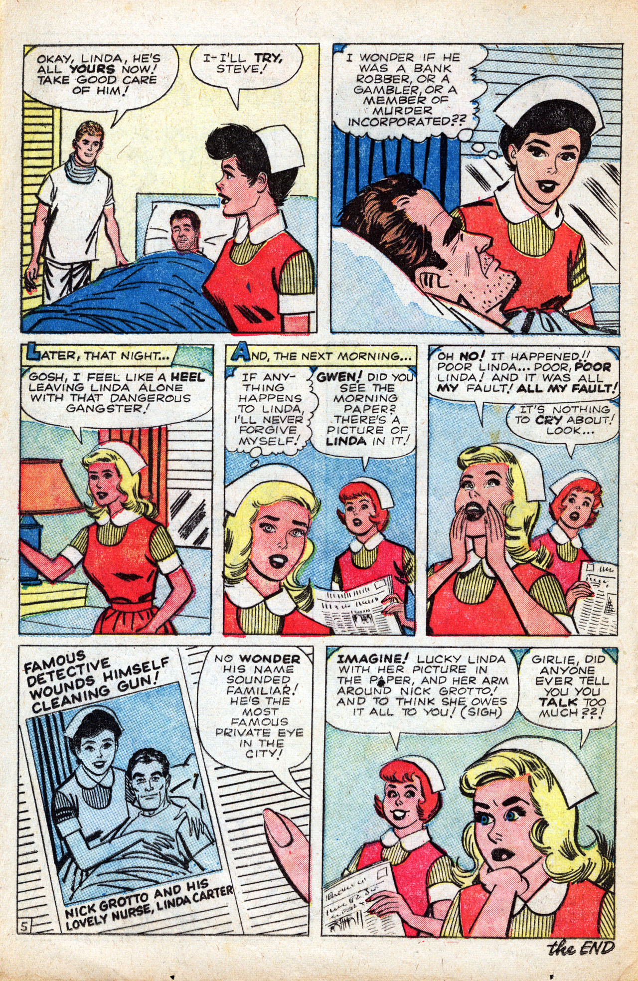 Read online Linda Carter, Student Nurse comic -  Issue #4 - 24