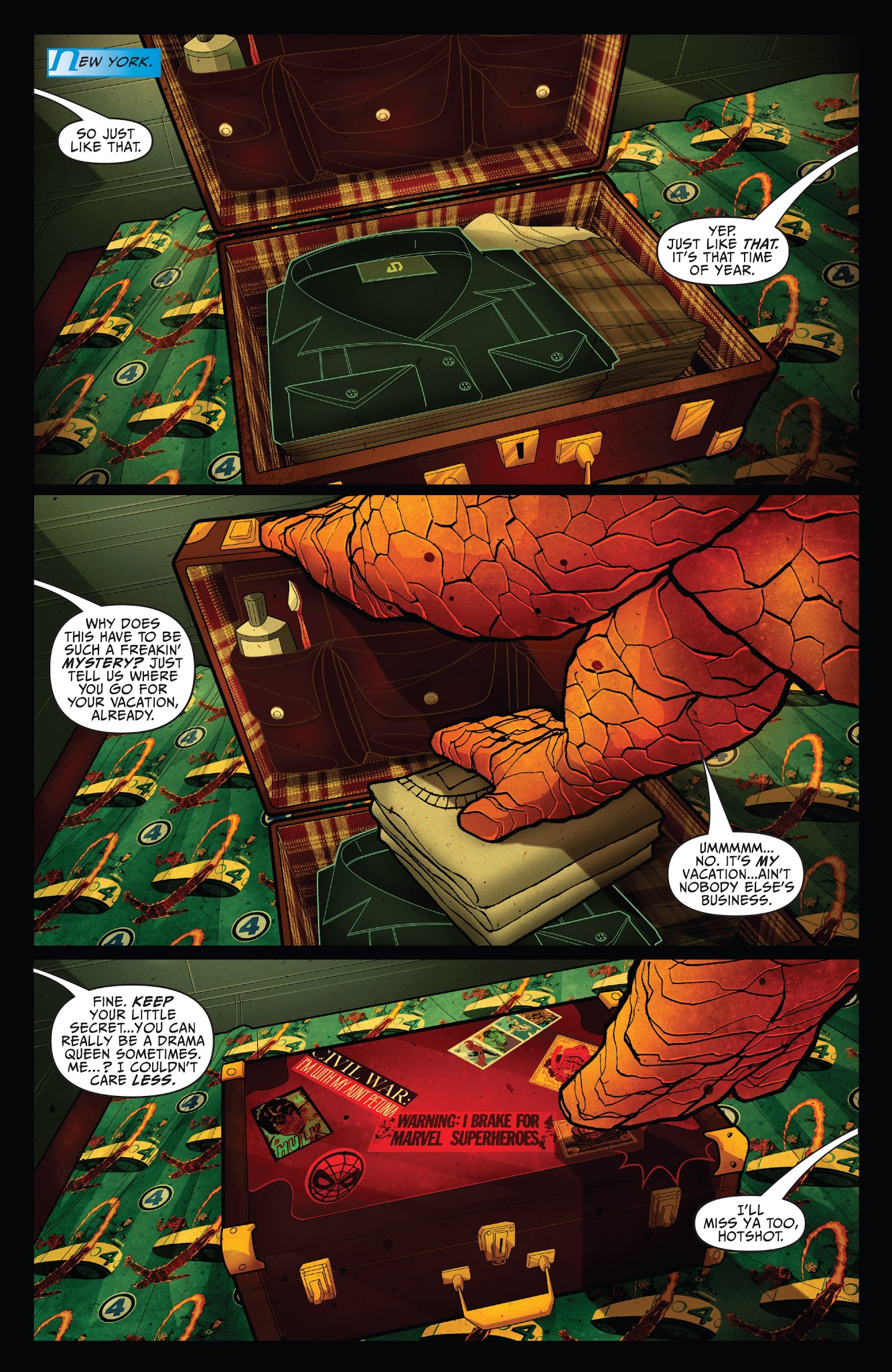 Read online Fantastic Four: ¡Isla De La Muerte! comic -  Issue # Full - 3