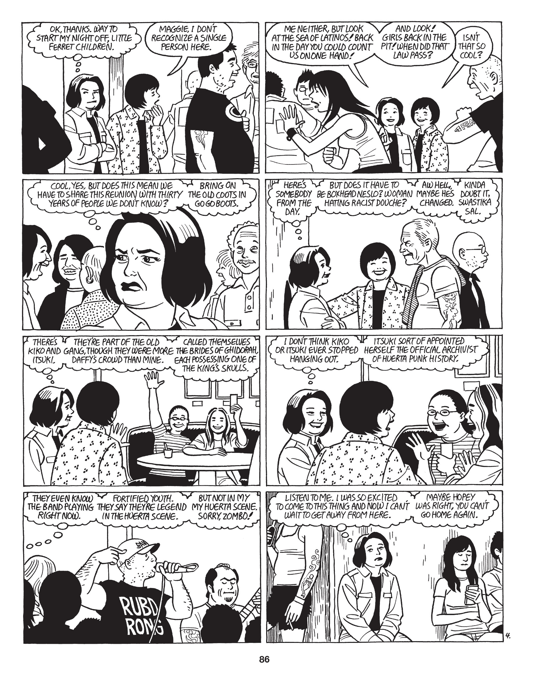 Read online Love and Rockets: New Stories comic -  Issue #8 - 89