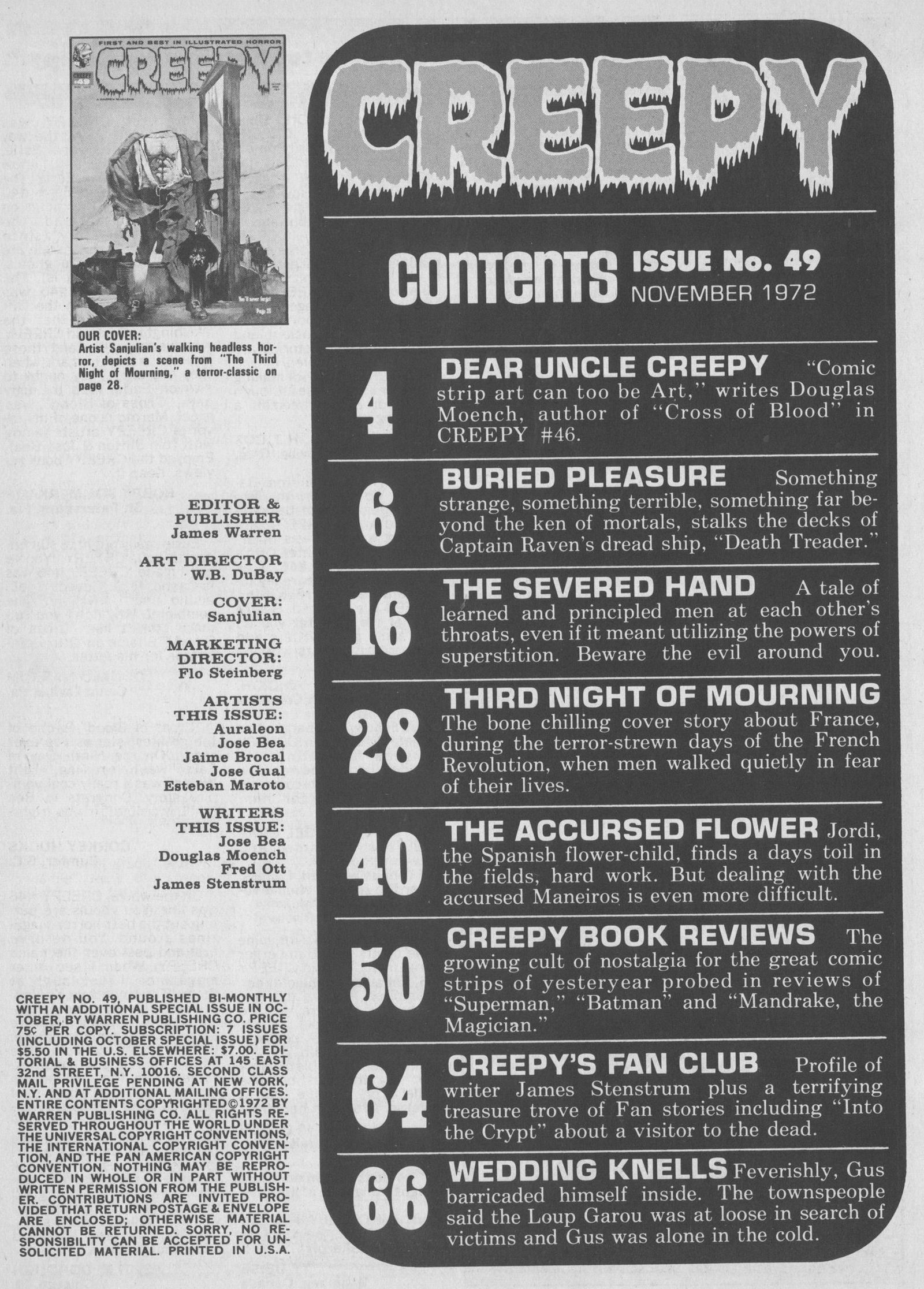 Creepy (1964) Issue #49 #49 - English 3