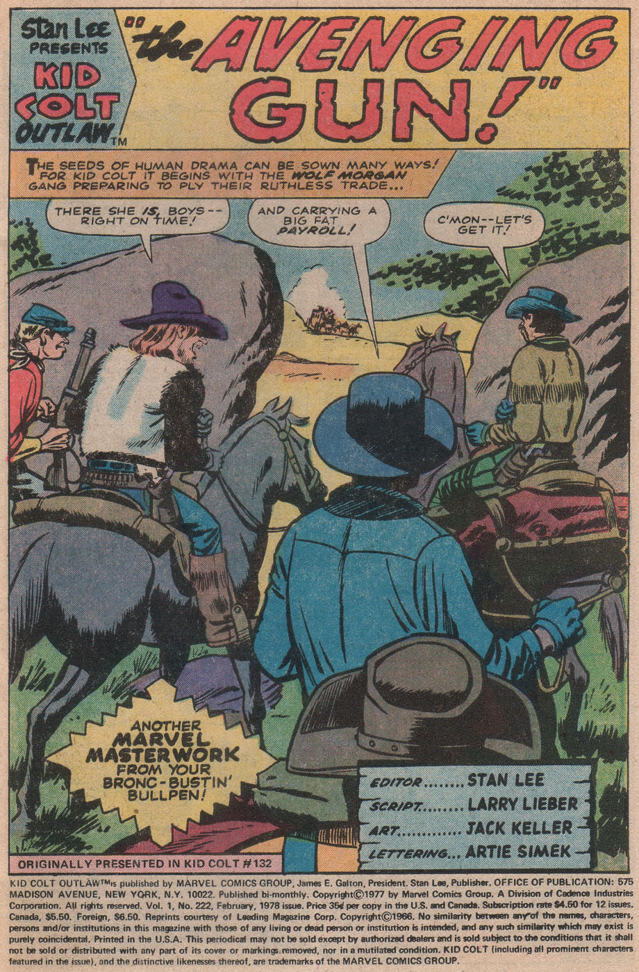 Read online Kid Colt Outlaw comic -  Issue #222 - 3