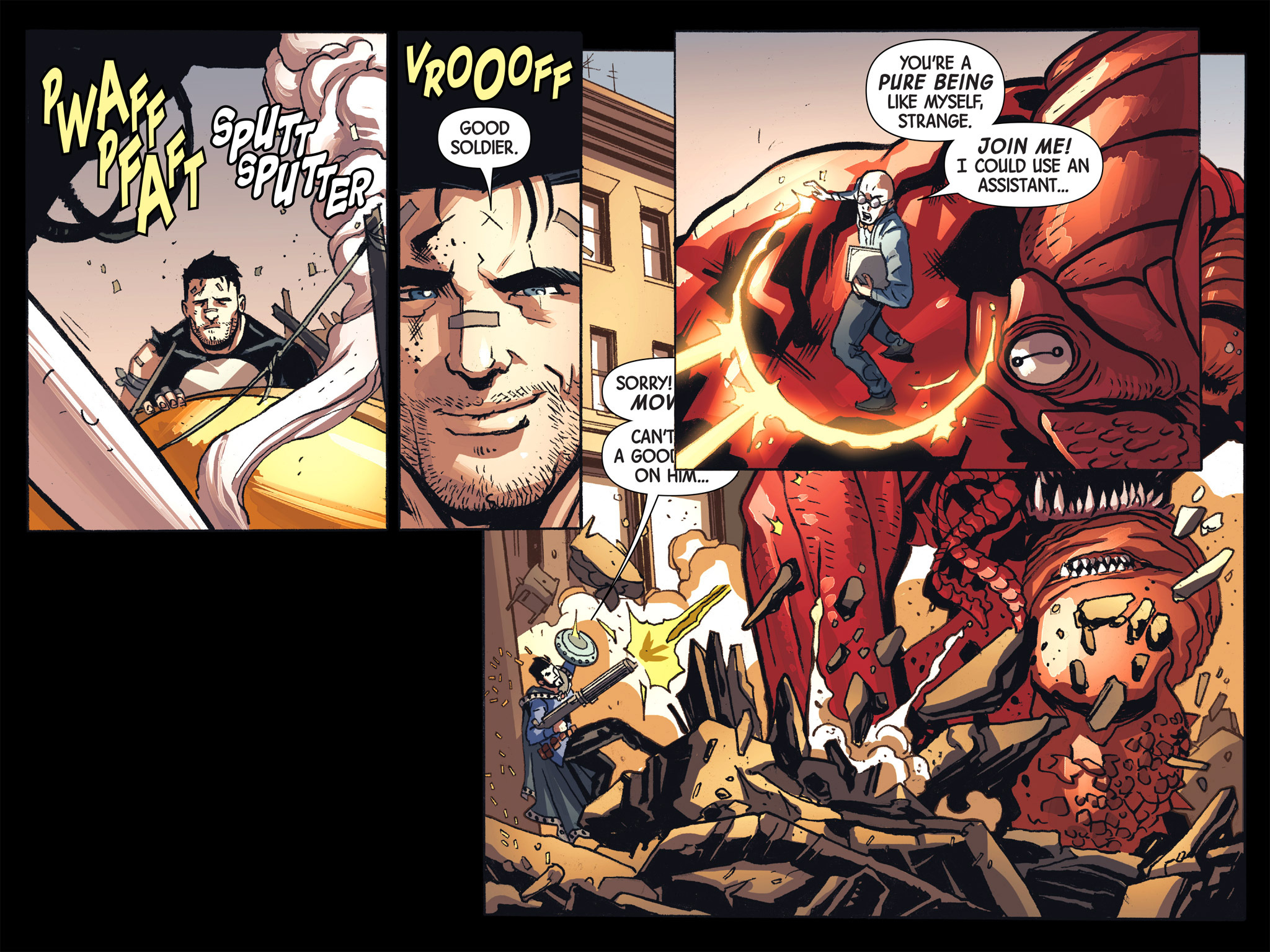 Read online Doctor Strange/Punisher: Magic Bullets Infinite Comic comic -  Issue #7 - 63