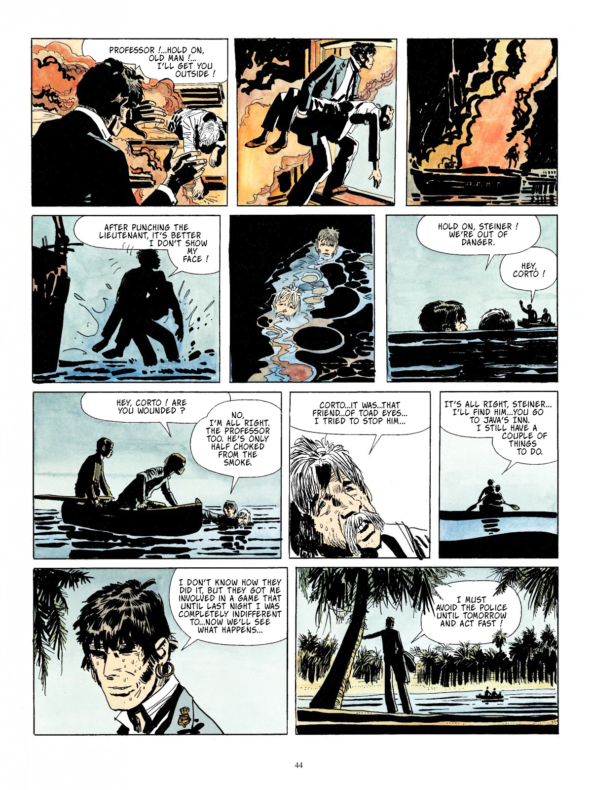 Read online Corto Maltese comic -  Issue # TPB 3 - 34