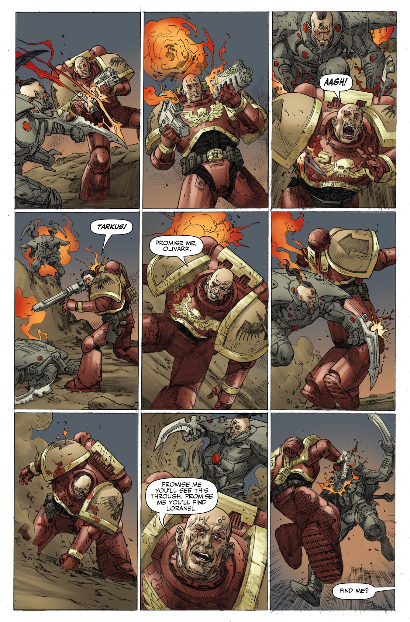 Read online Warhammer 40,000: Dawn of War comic -  Issue #4 - 14
