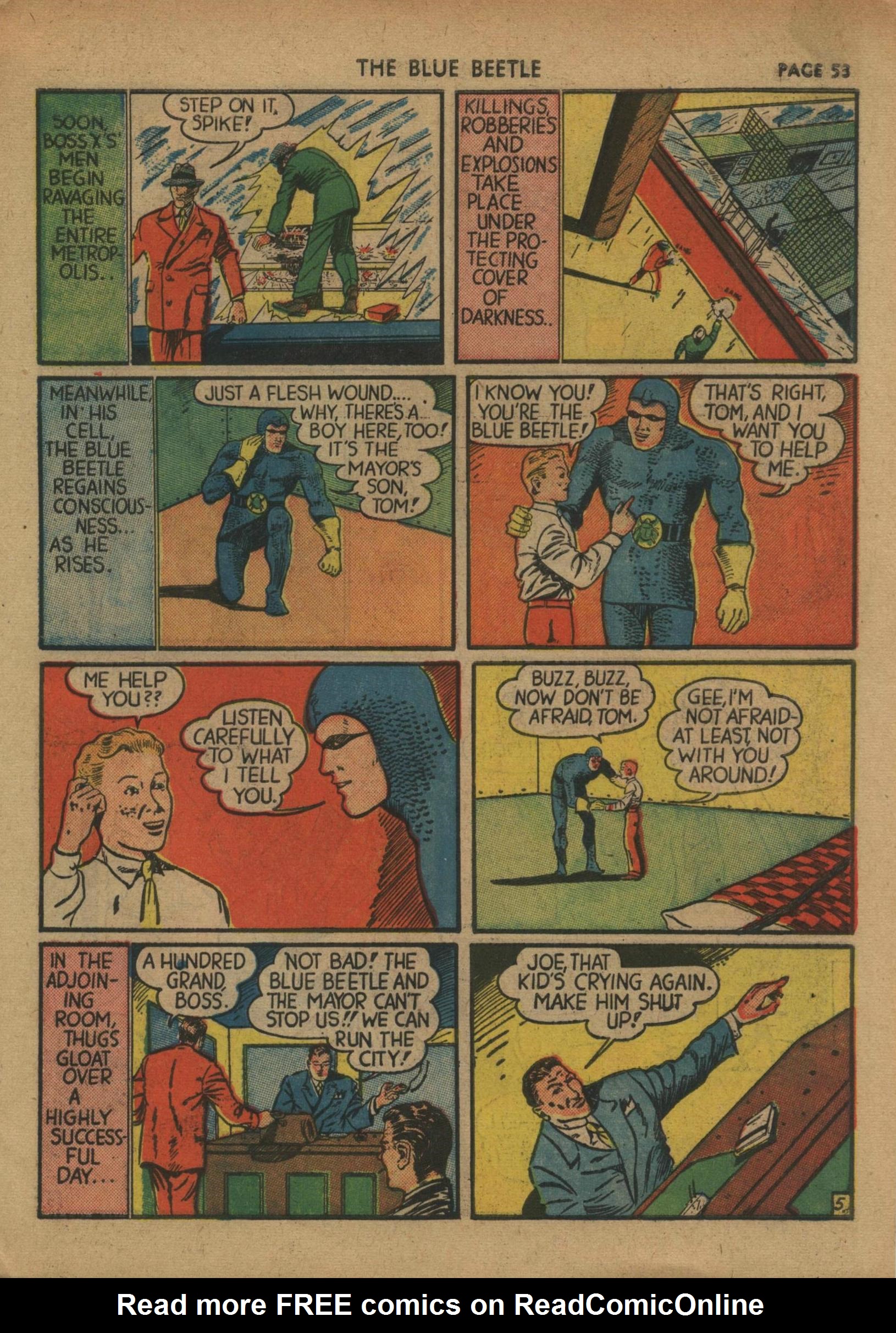 Read online The Blue Beetle comic -  Issue #2 - 55