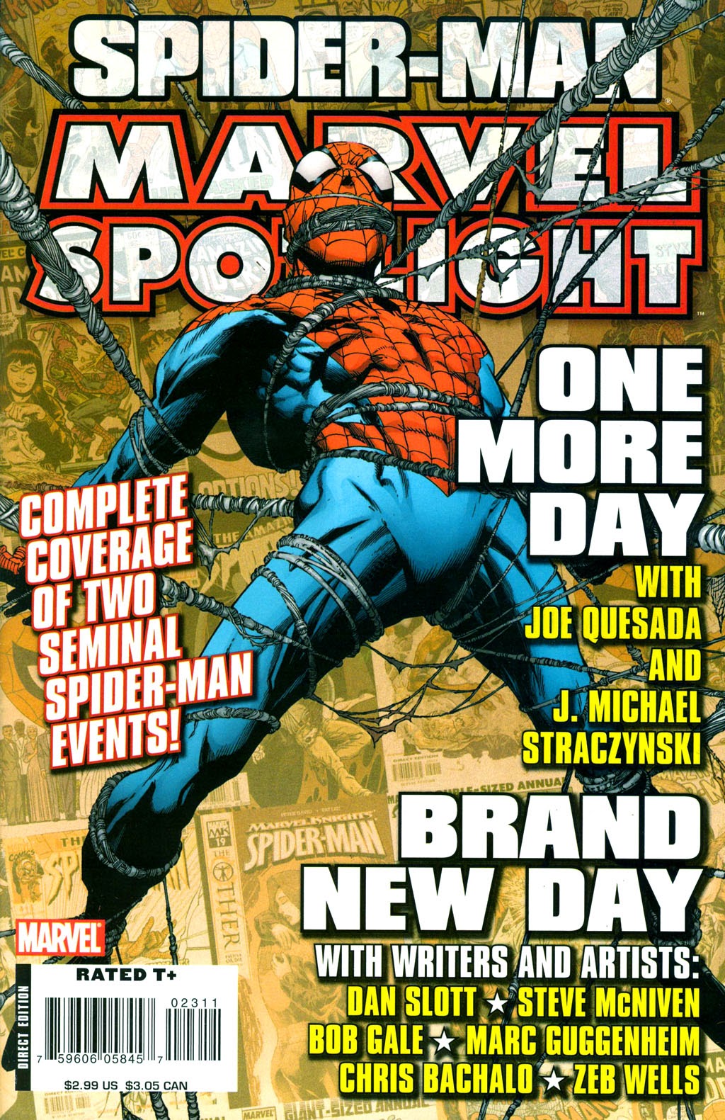 Read online Marvel Spotlight: Spider-Man - One More Day/Brand New Day comic -  Issue # Full - 1