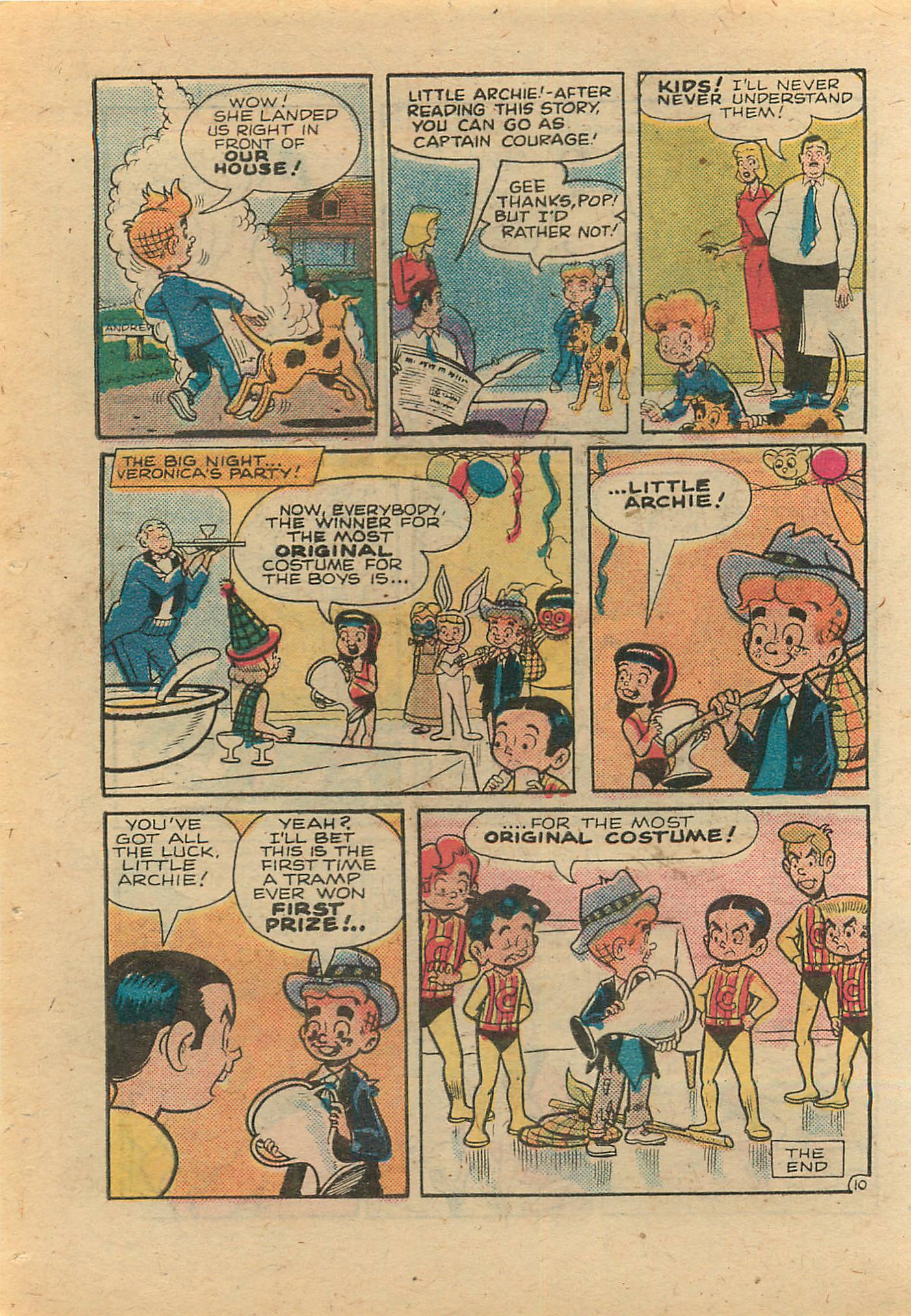 Read online Little Archie Comics Digest Magazine comic -  Issue #3 - 122